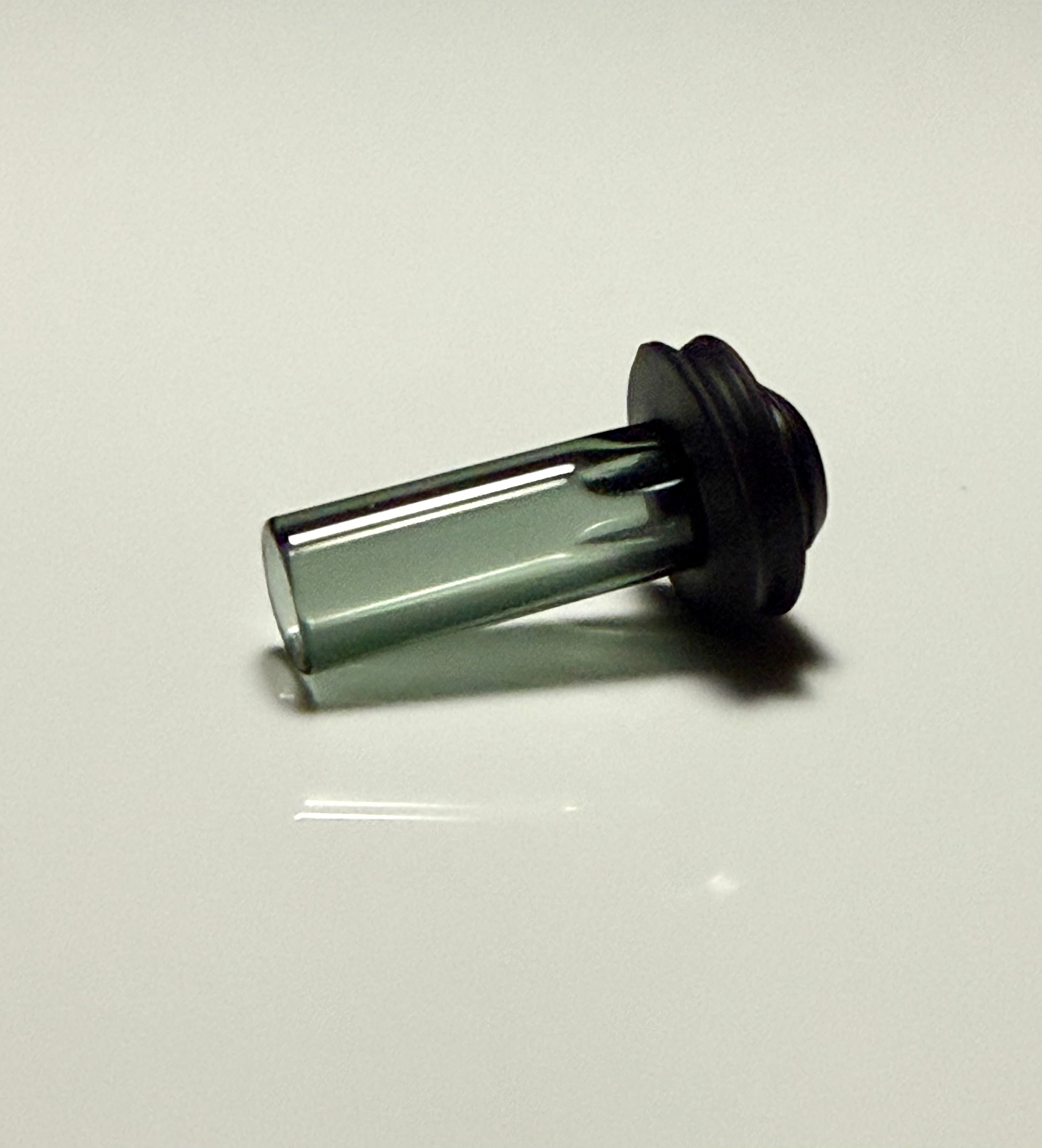 Kovacs Glass Pivot Glass Trans Black Mouthpiece & Ball Cap Grommet