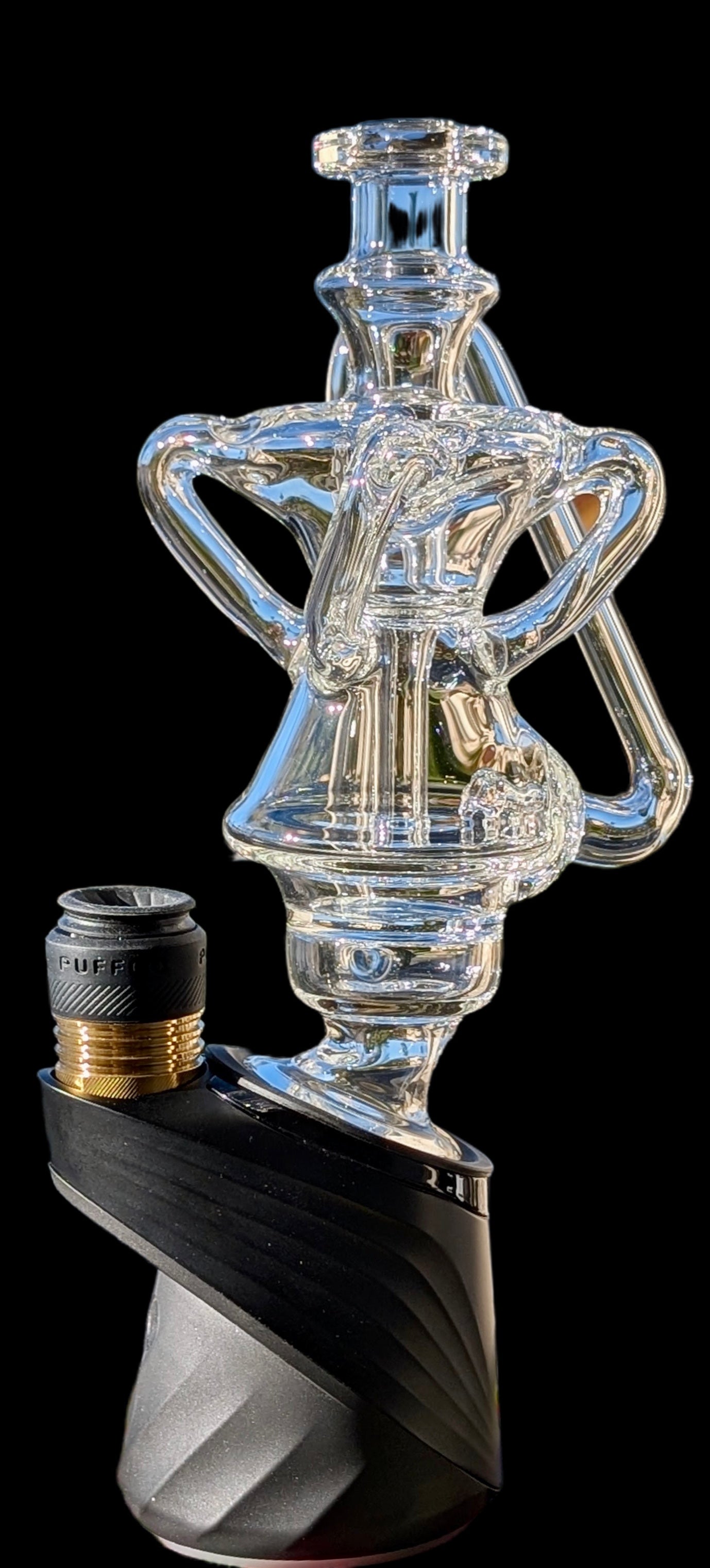 PSG Glass AKA Kosher Glass Clear XL QuadCycler Puffco Peak Top