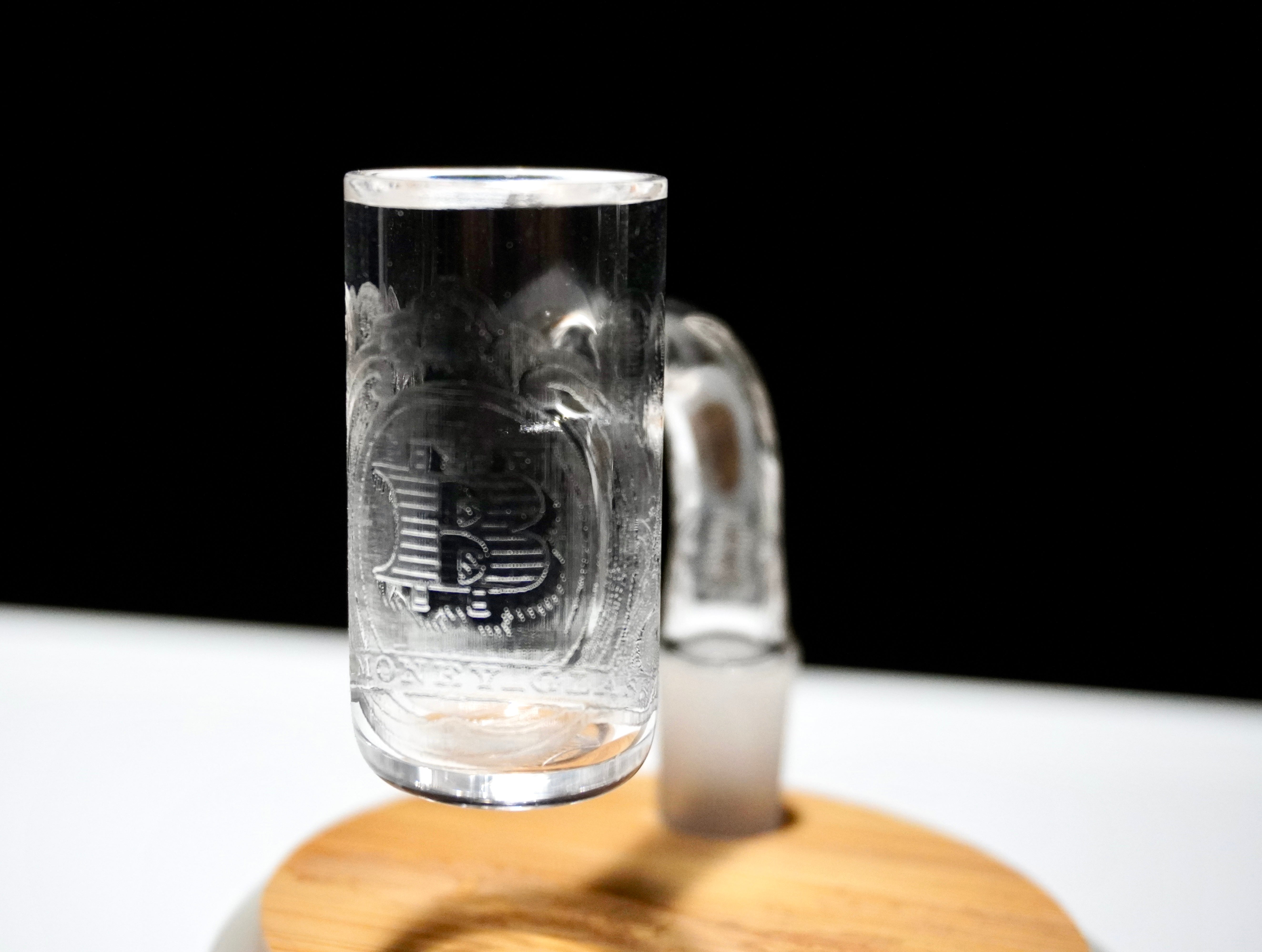 Long Island Quartz Official B-Money Etched Banger – Artist Series – 14mm 90* 25mm