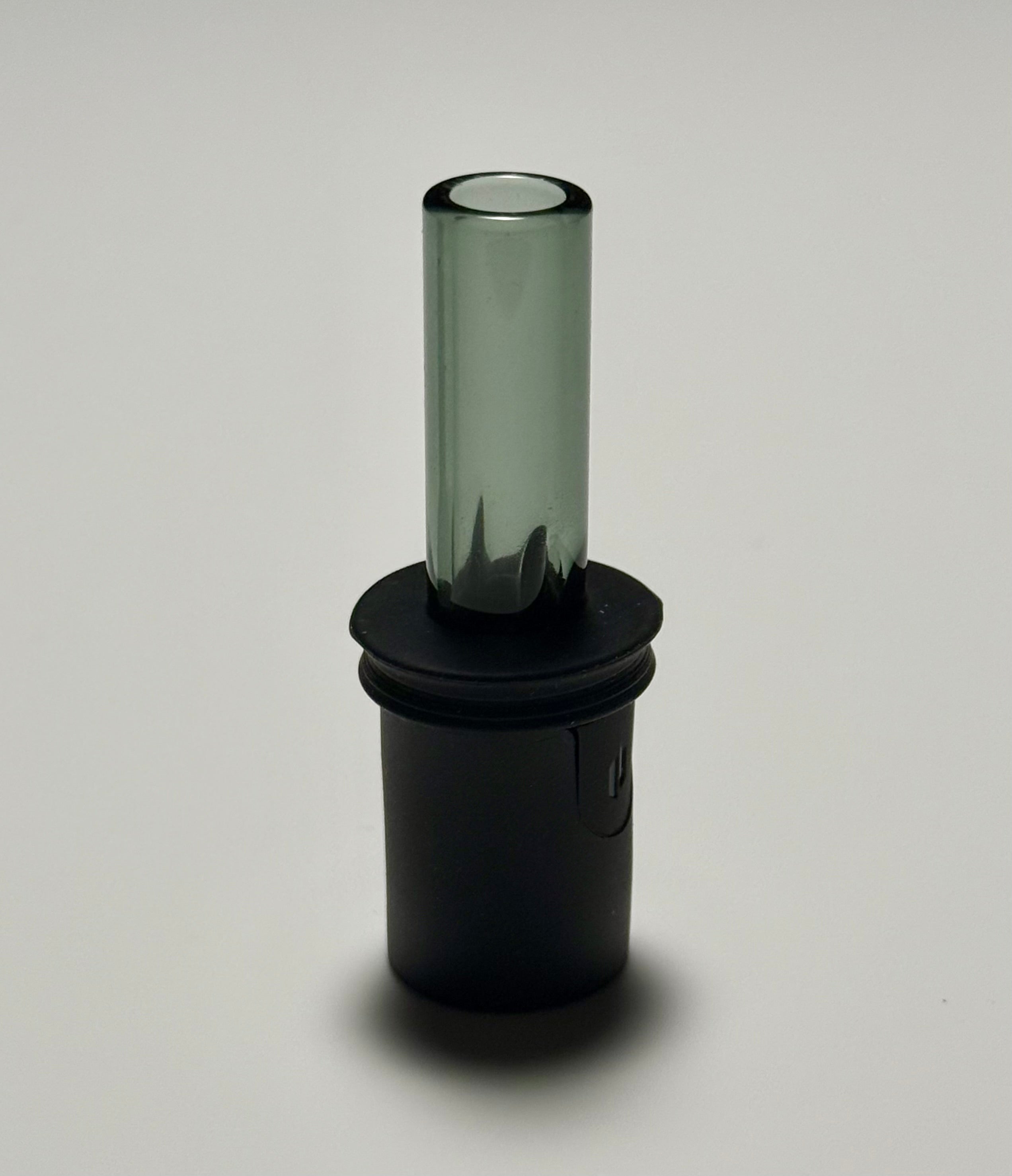 Kovacs Glass Pivot Glass Trans Black Mouthpiece & Ball Cap Grommet