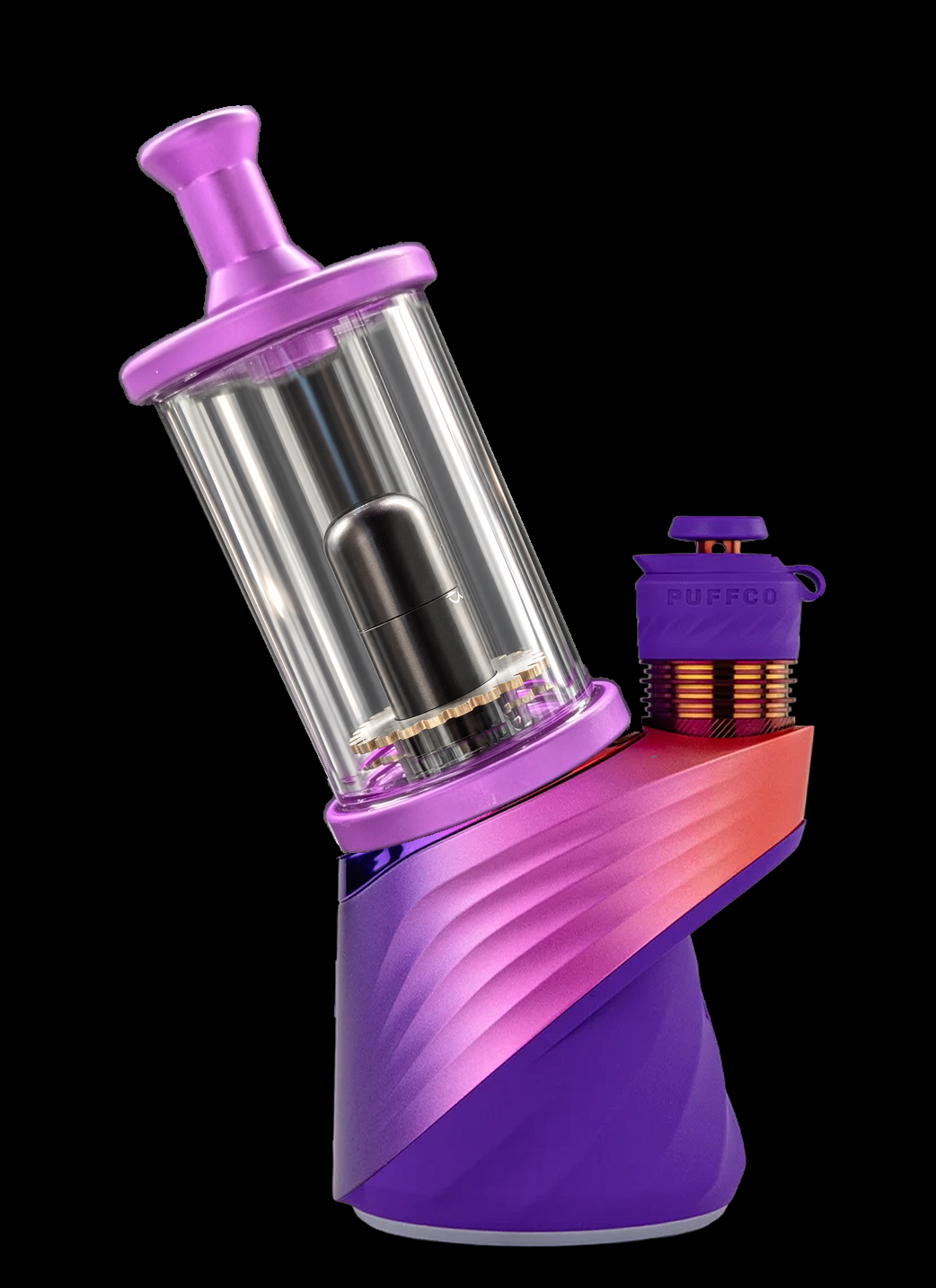 Madhatter Glassworks Purple Chuggler – Puffco Peak Bubbler Top