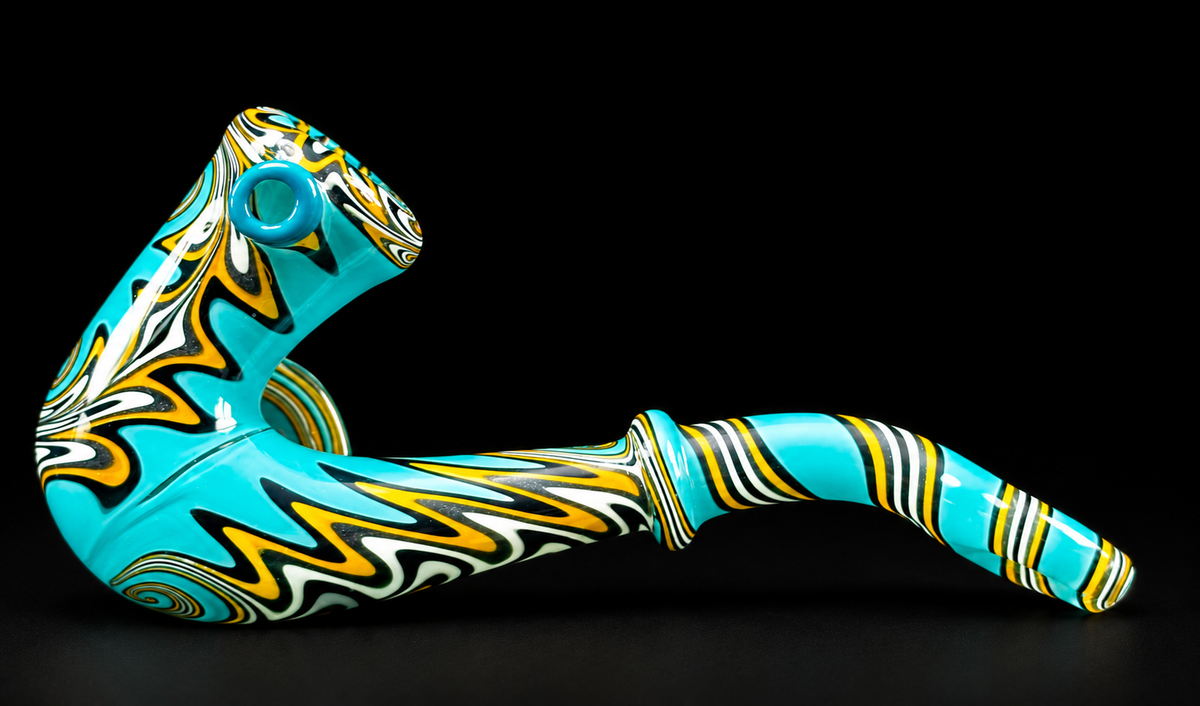 Jeff Green Turquoise Disc Wig Wag Sherlock