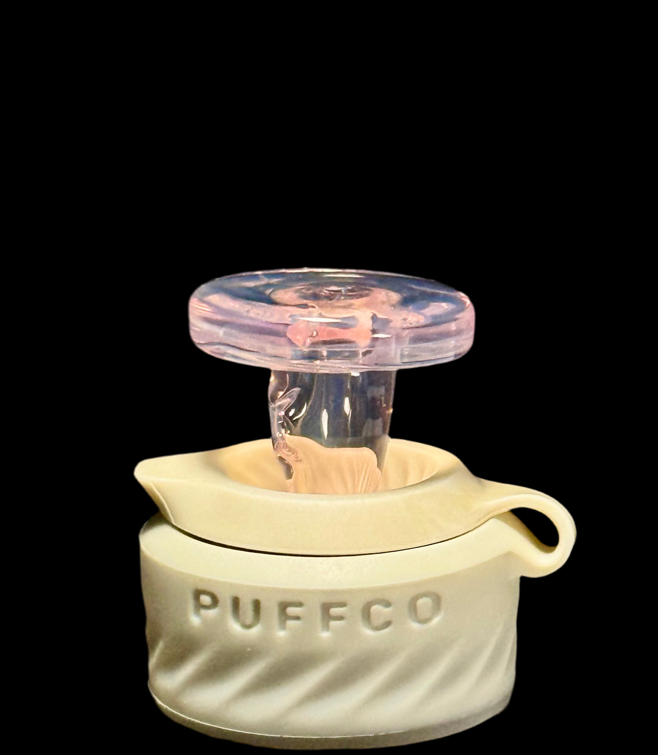 AJ Surf City Tubes CFL Silver Serum Puffco Peak 3DXL Joystick Cap
