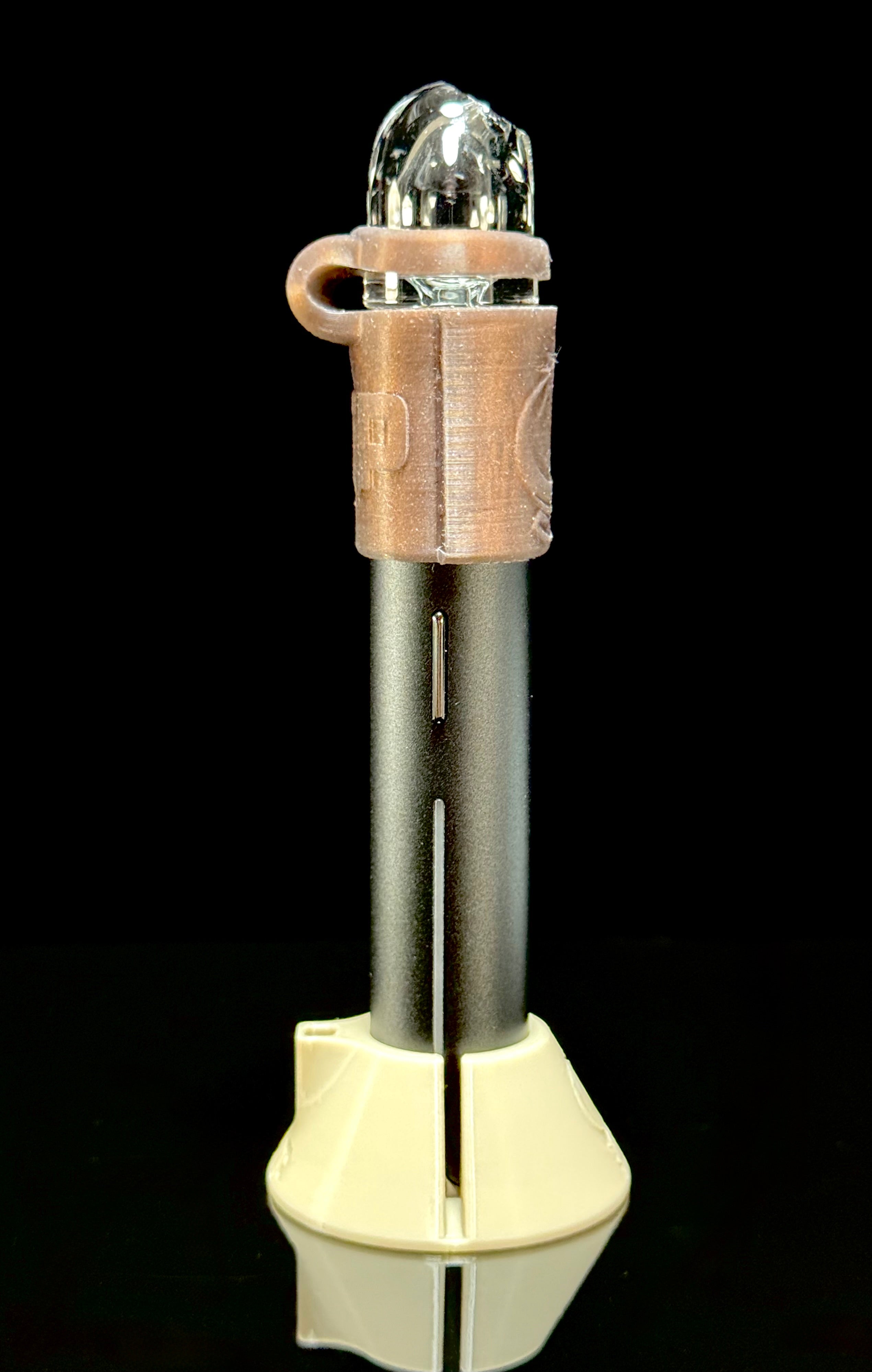 One Trick Pony Glass Pivot Tether & Stand Set Brown