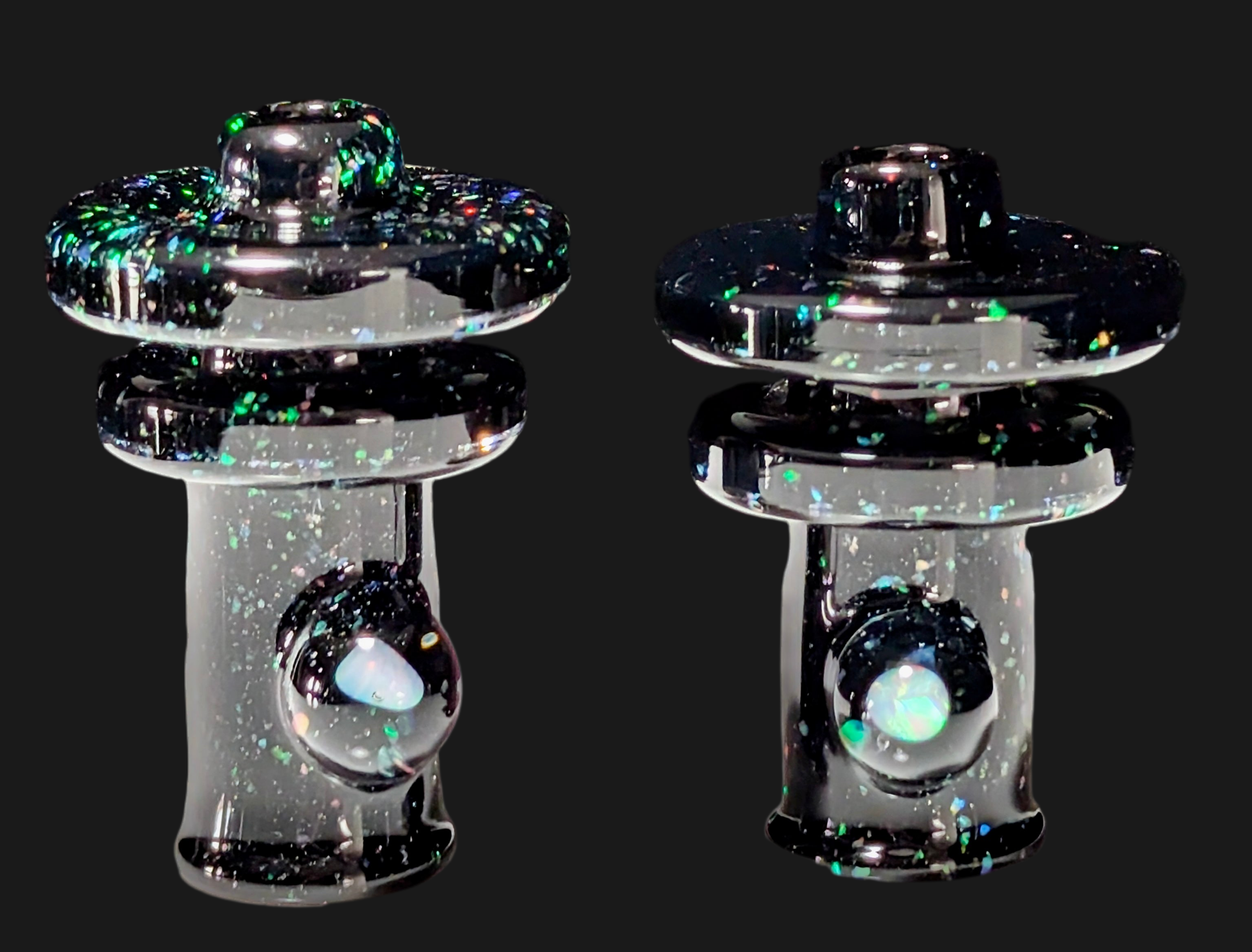 AJ Surf City Tubes Galaxy Cropal with Opal Pivot Mouthpiece