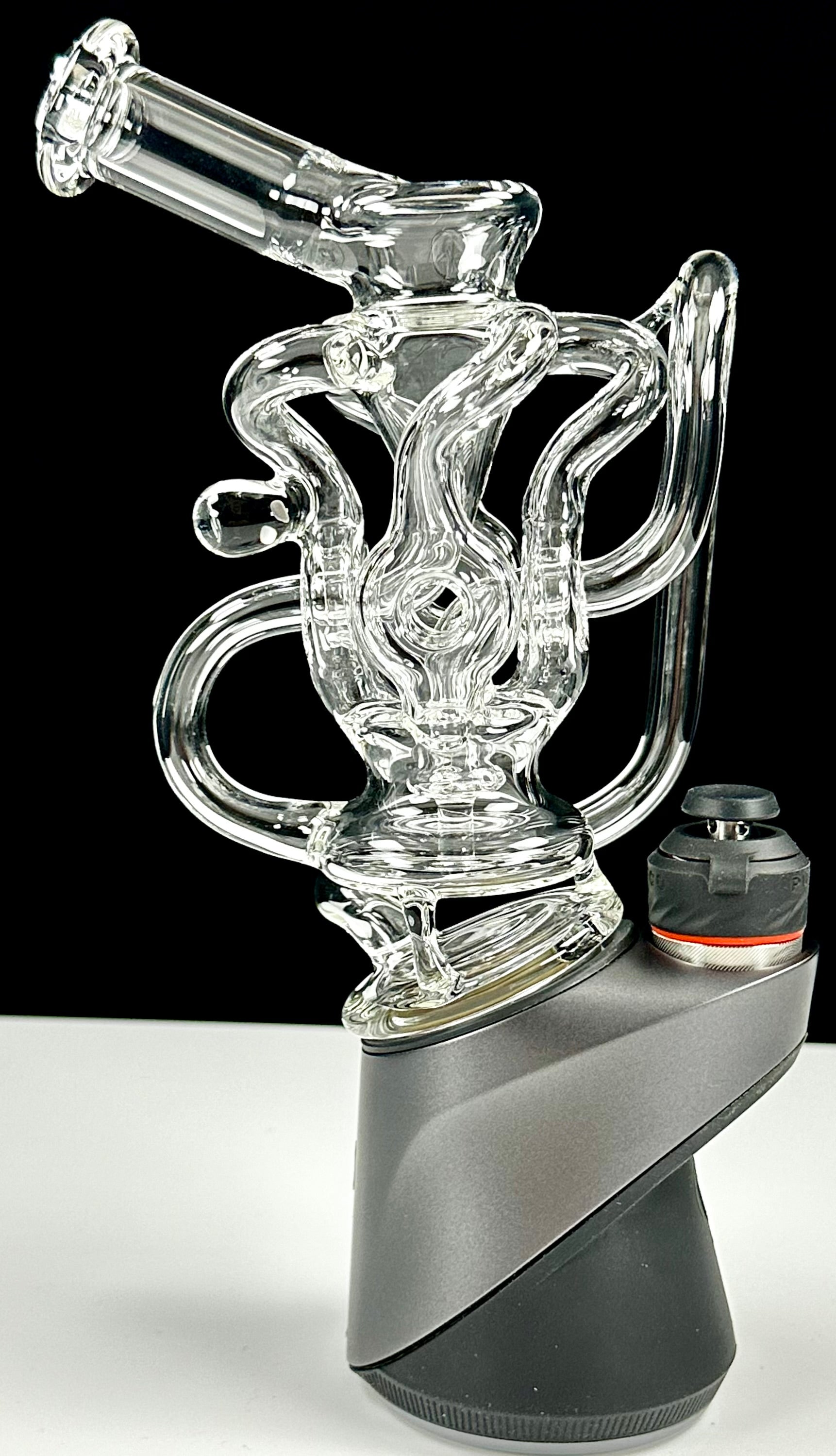 OTW Glass: Quad Donut Recycler Puffco Peak Top