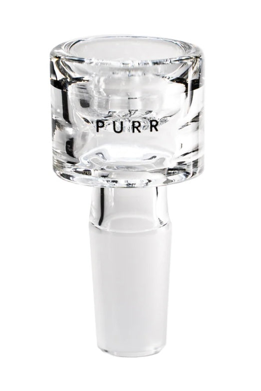 Purr Glass 14mm Double Chamber Bubbler