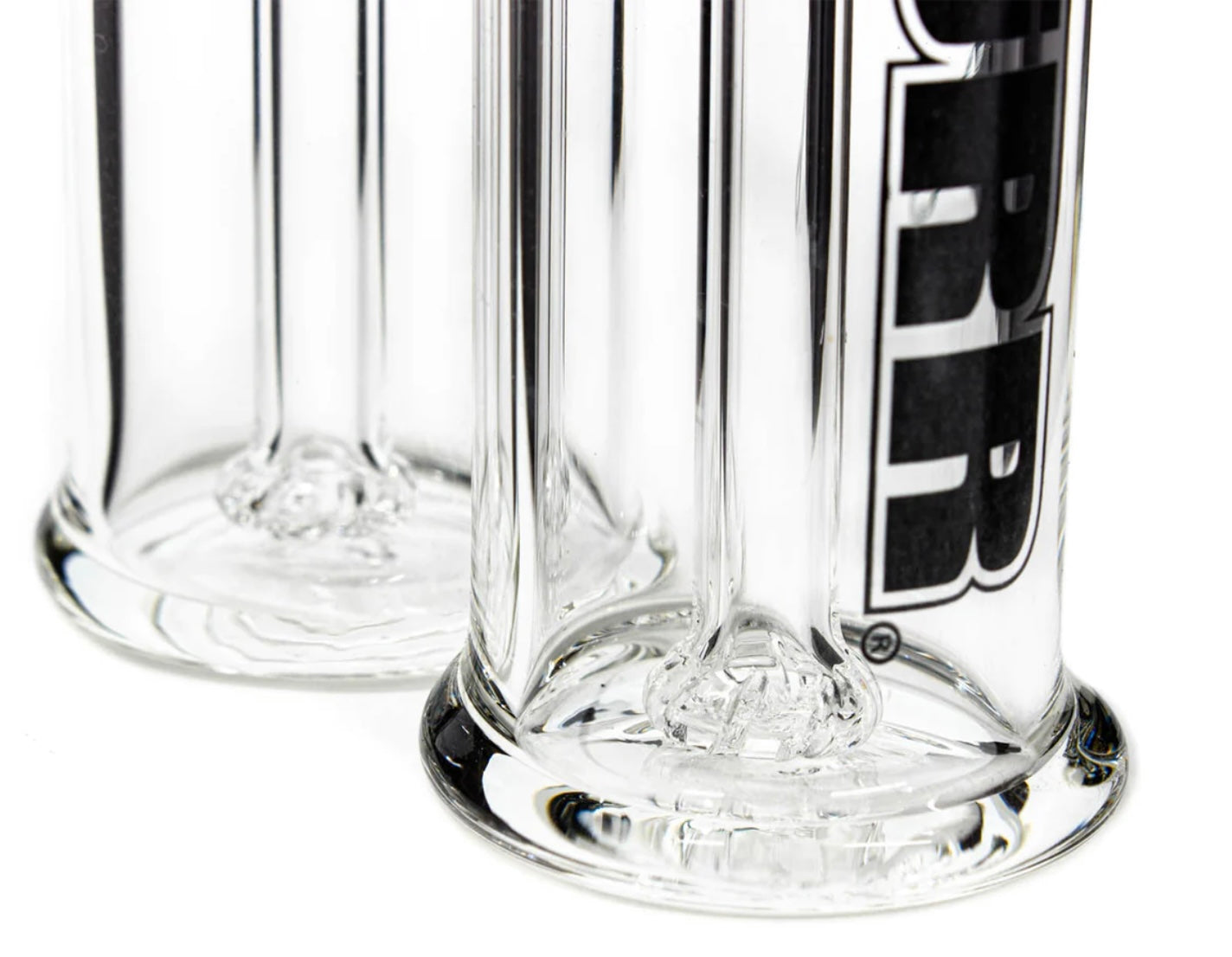 Purr Glass 14mm Double Chamber Bubbler