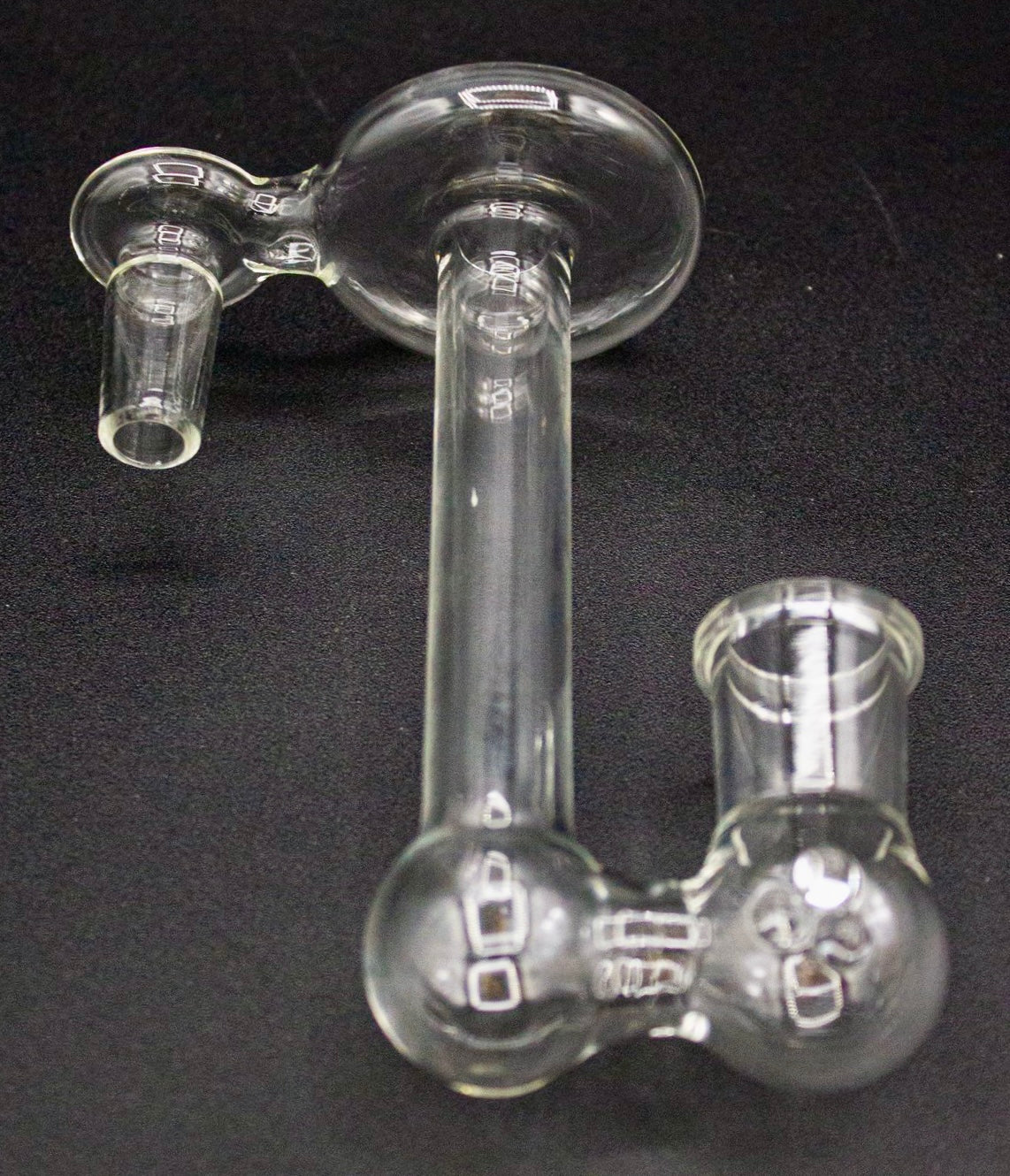 Rye Deyer Clear Bendy Bubbler & 14/18 Drop down attachment