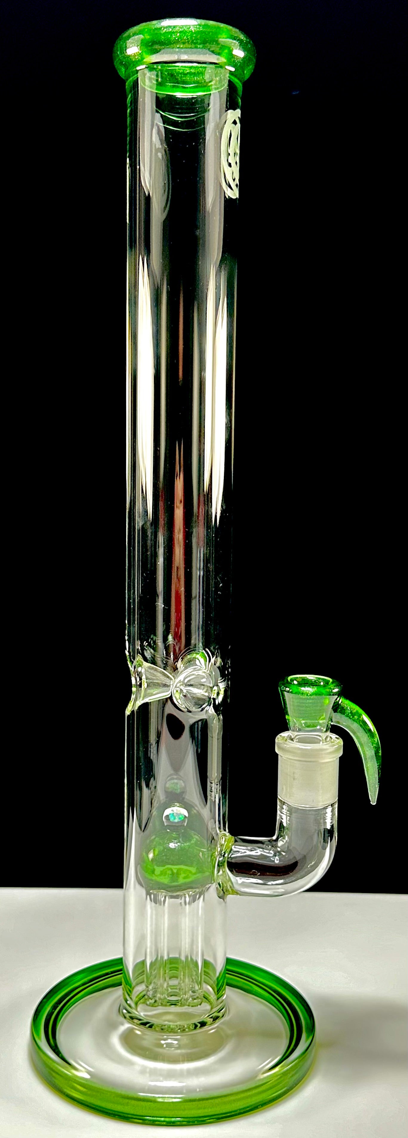 OJ Flame Green Stardust 4-Arm 44mm Tube