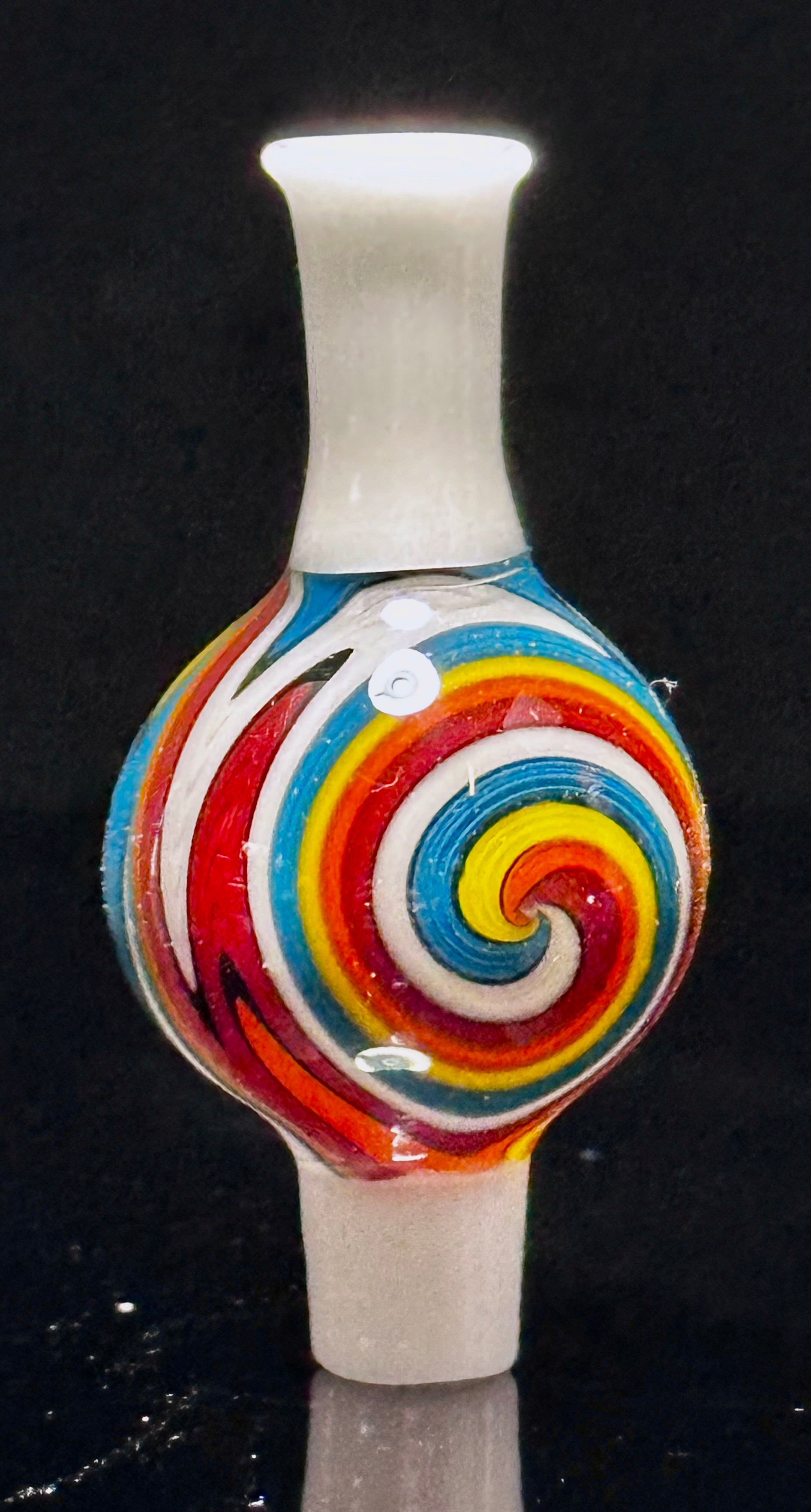 PA Jay Glass Worked Bubble Cap