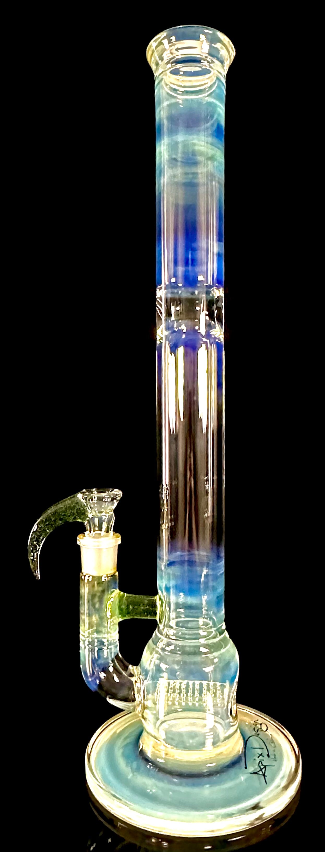 Apix Design Fumed Tropical Green King Stemline W/ Matching Slide