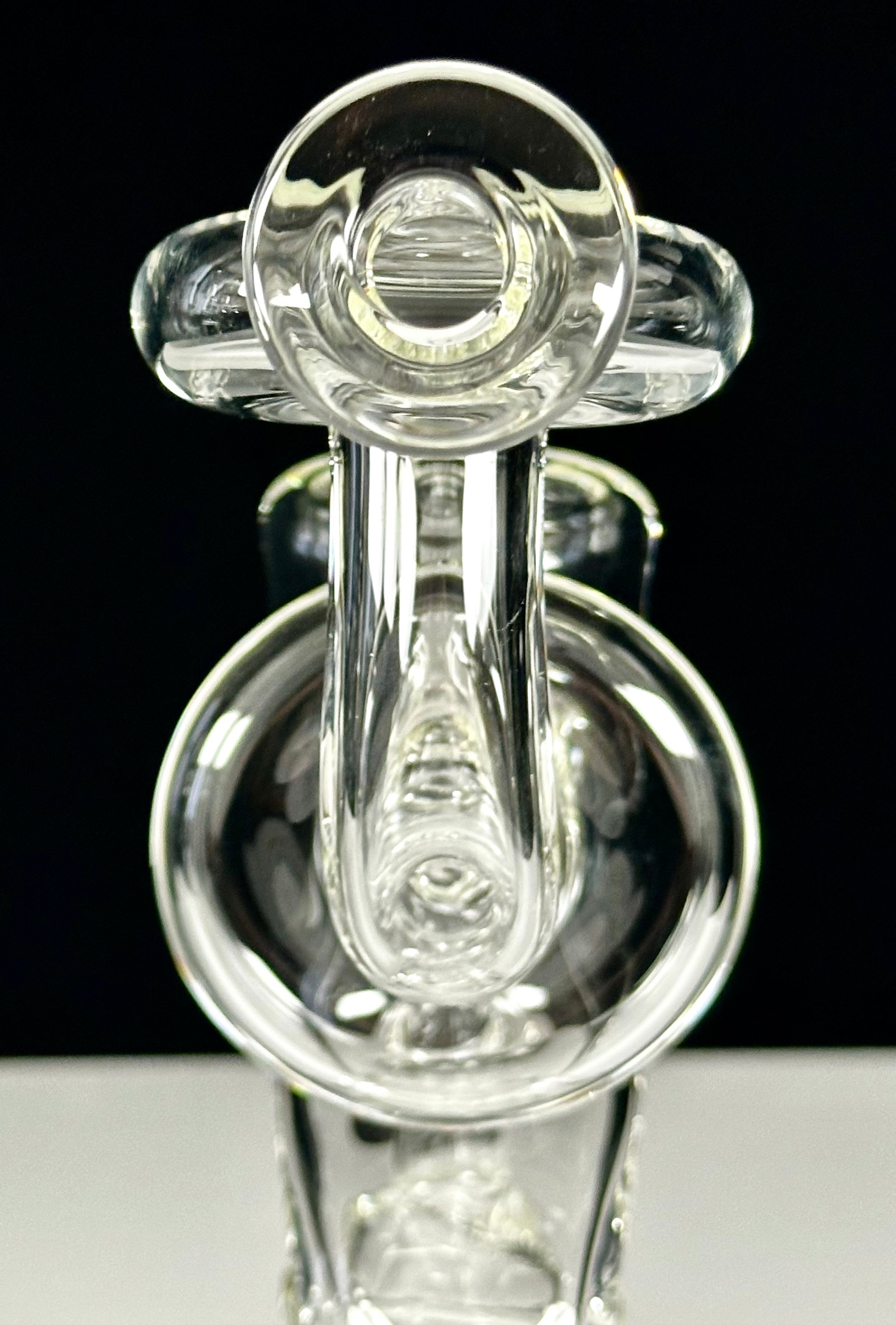 Rye Deyer Clear Bendy Bubbler & 14/18 Drop down attachment