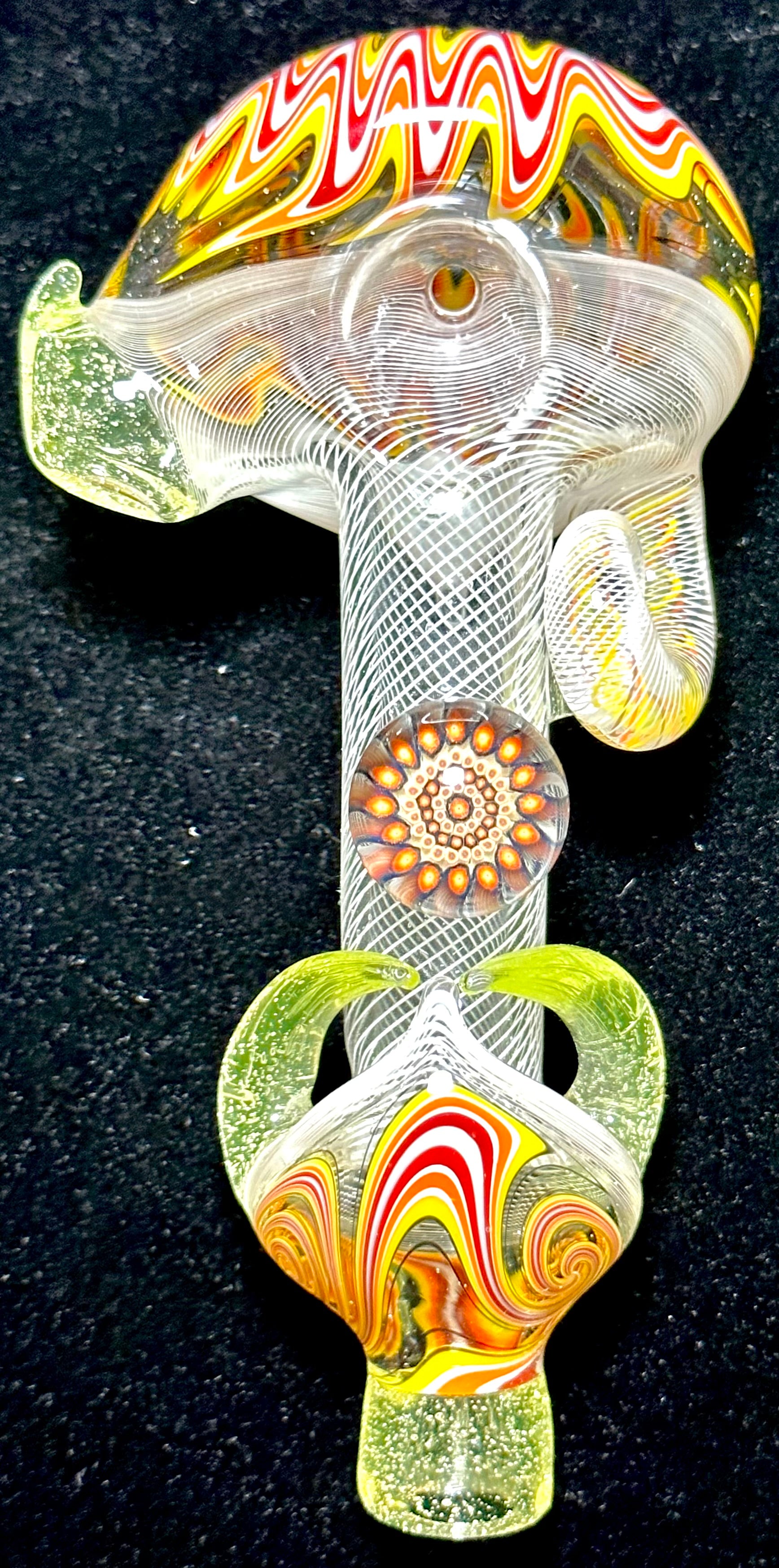 Future Glass Art Heady AF UV Spoon Red Millie