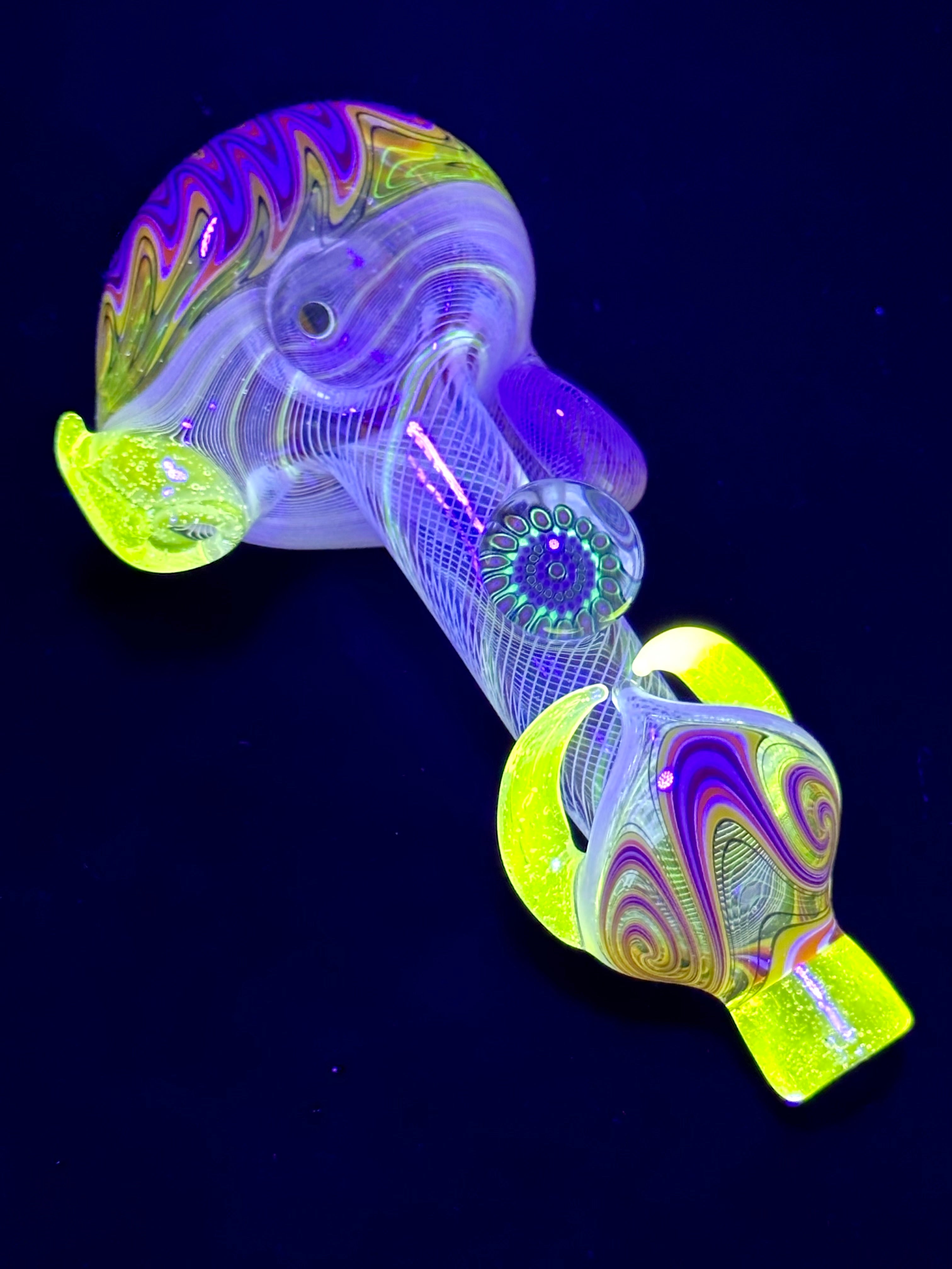 Future Glass Art Heady AF UV Spoon Red Millie