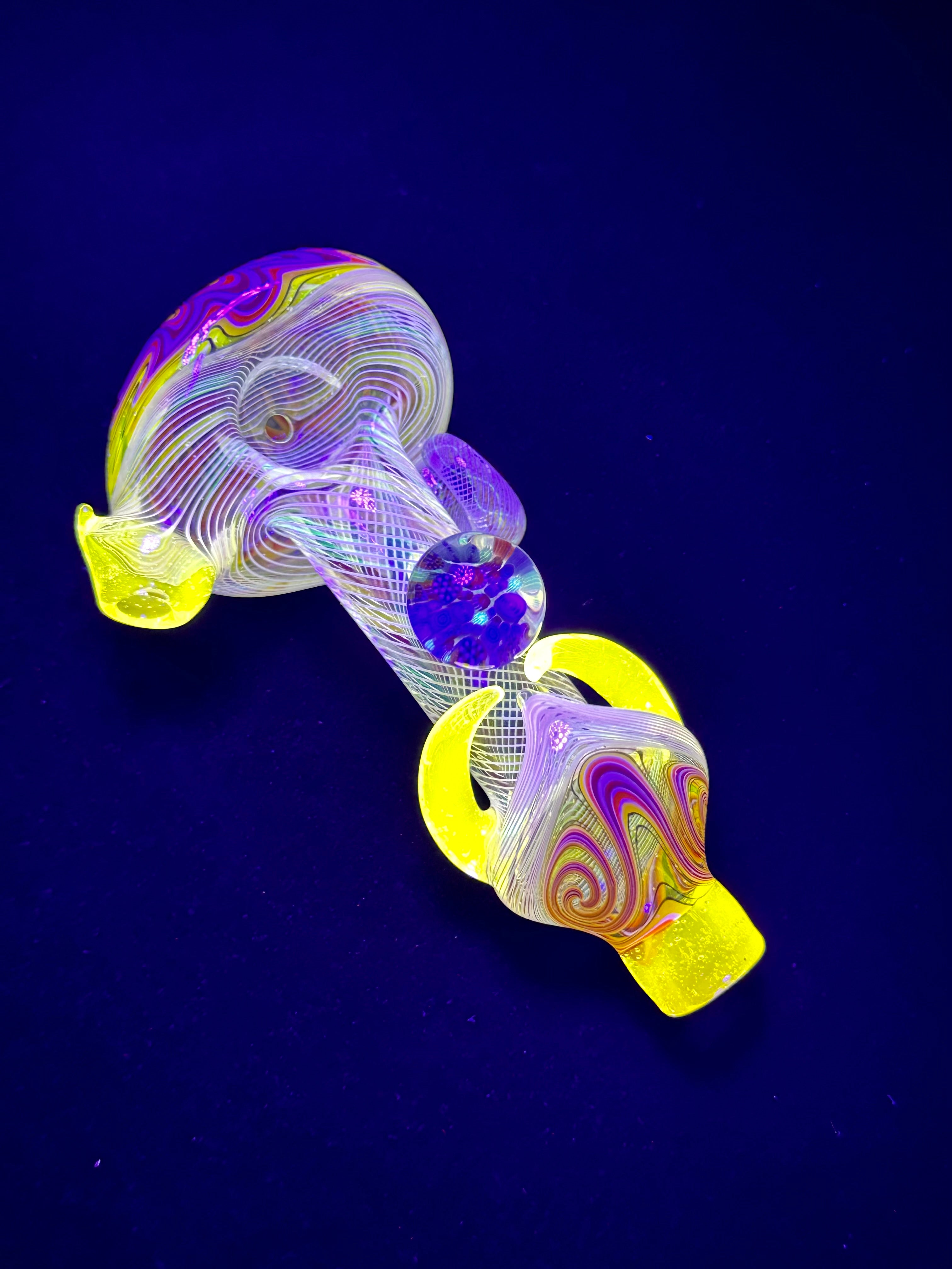 Future Glass Art Heady AF UV Spoon Blue Millie