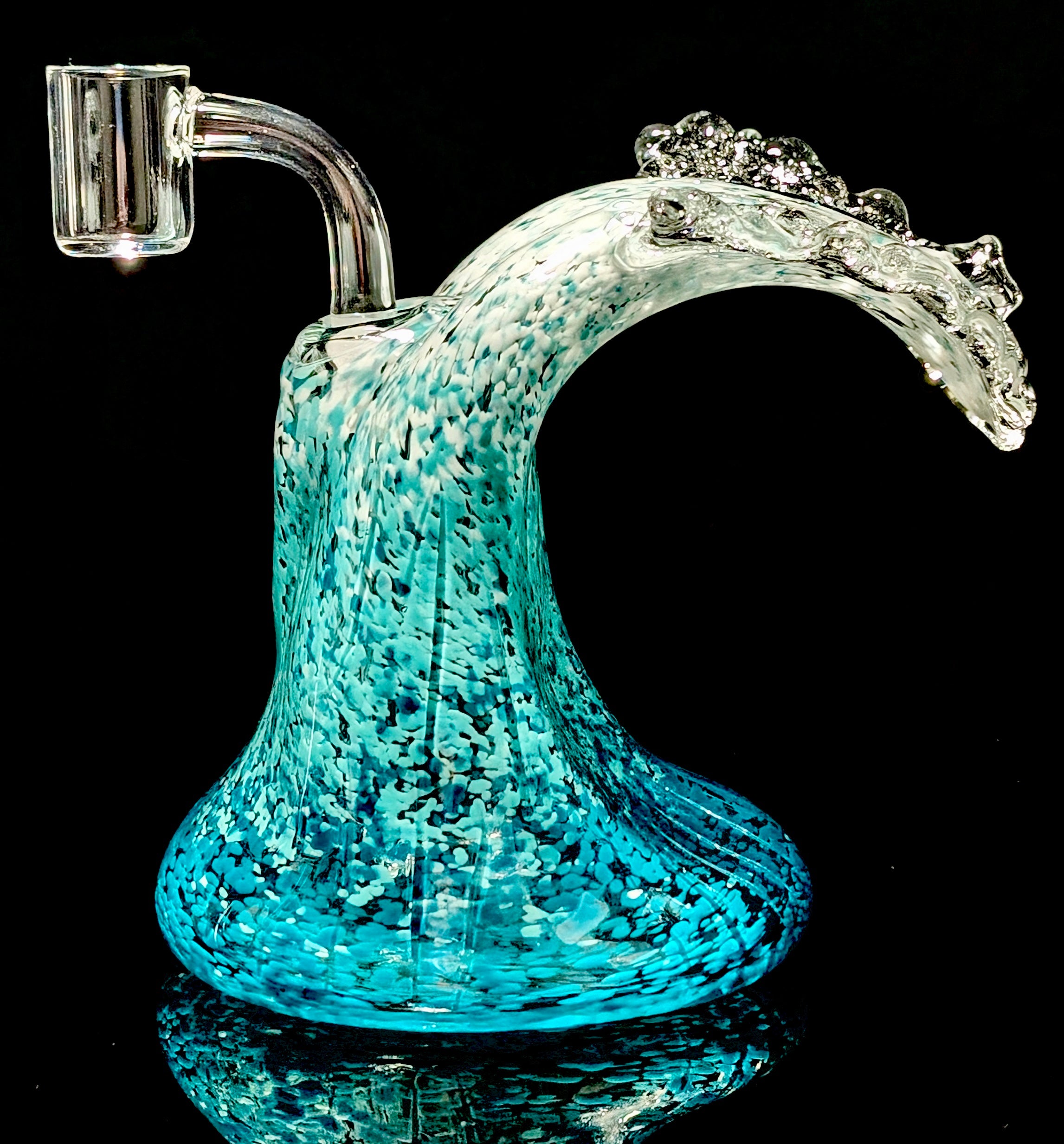 Black Sand Glass Large Wave Rig