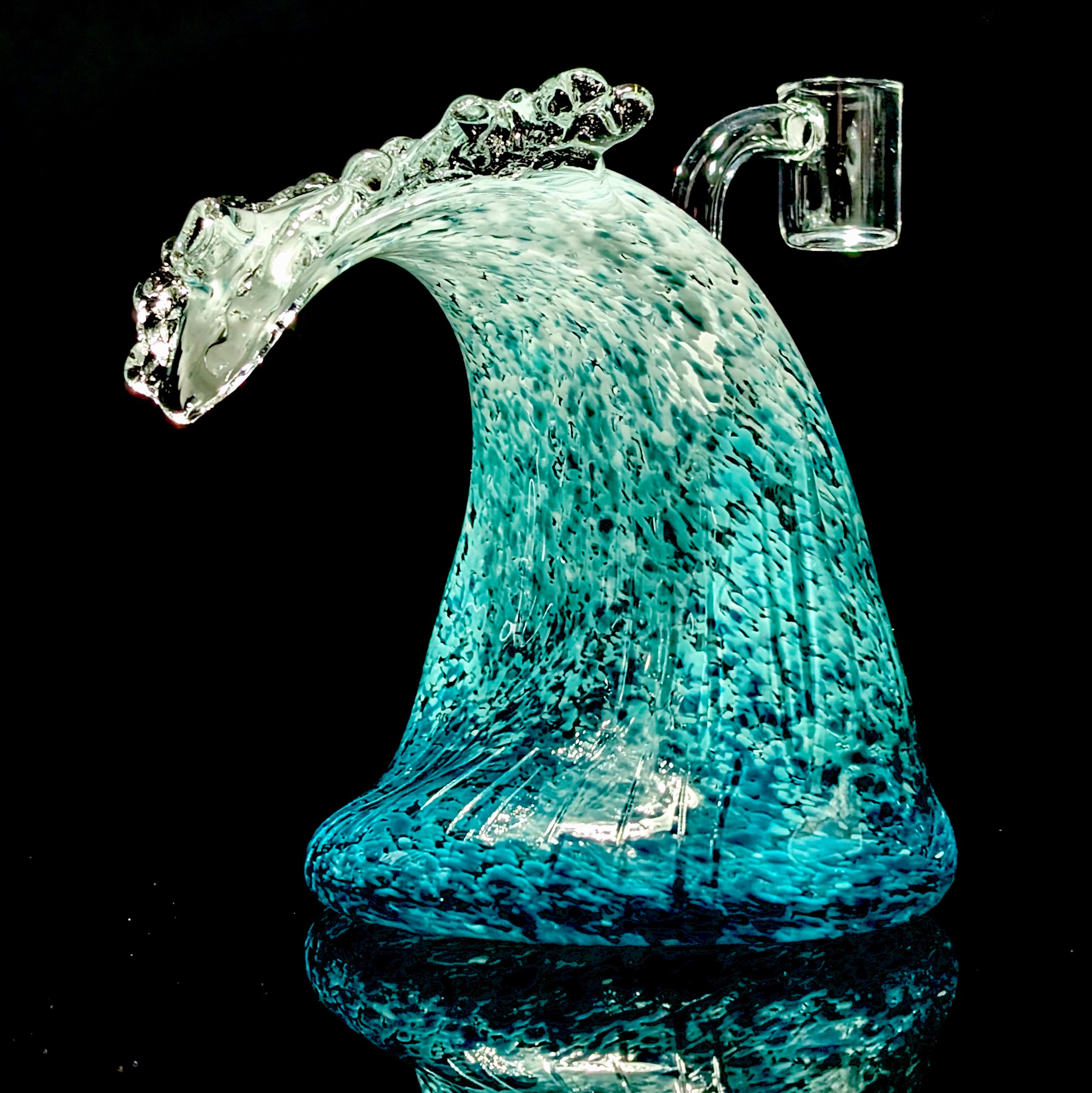 Black Sand Glass Large Wave Rig