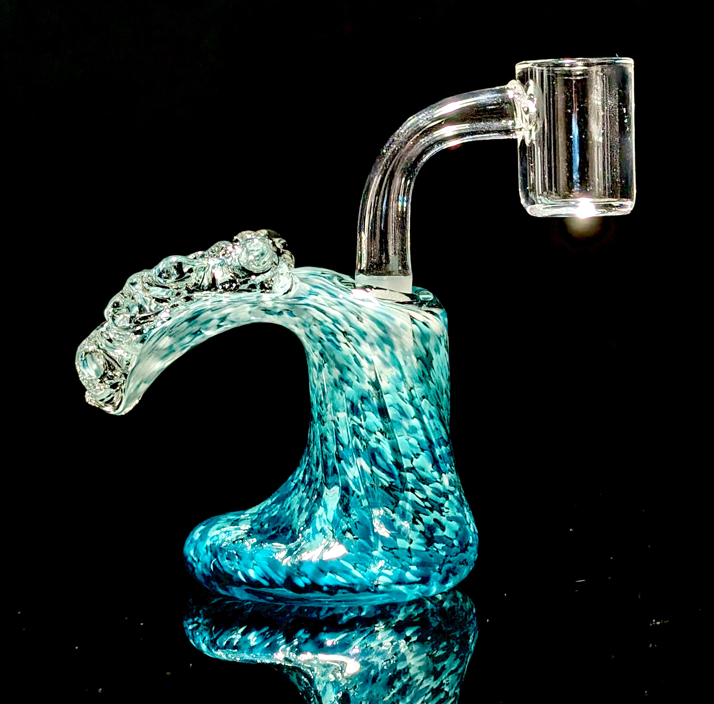 Black Sand Glass Micro Wave Rig