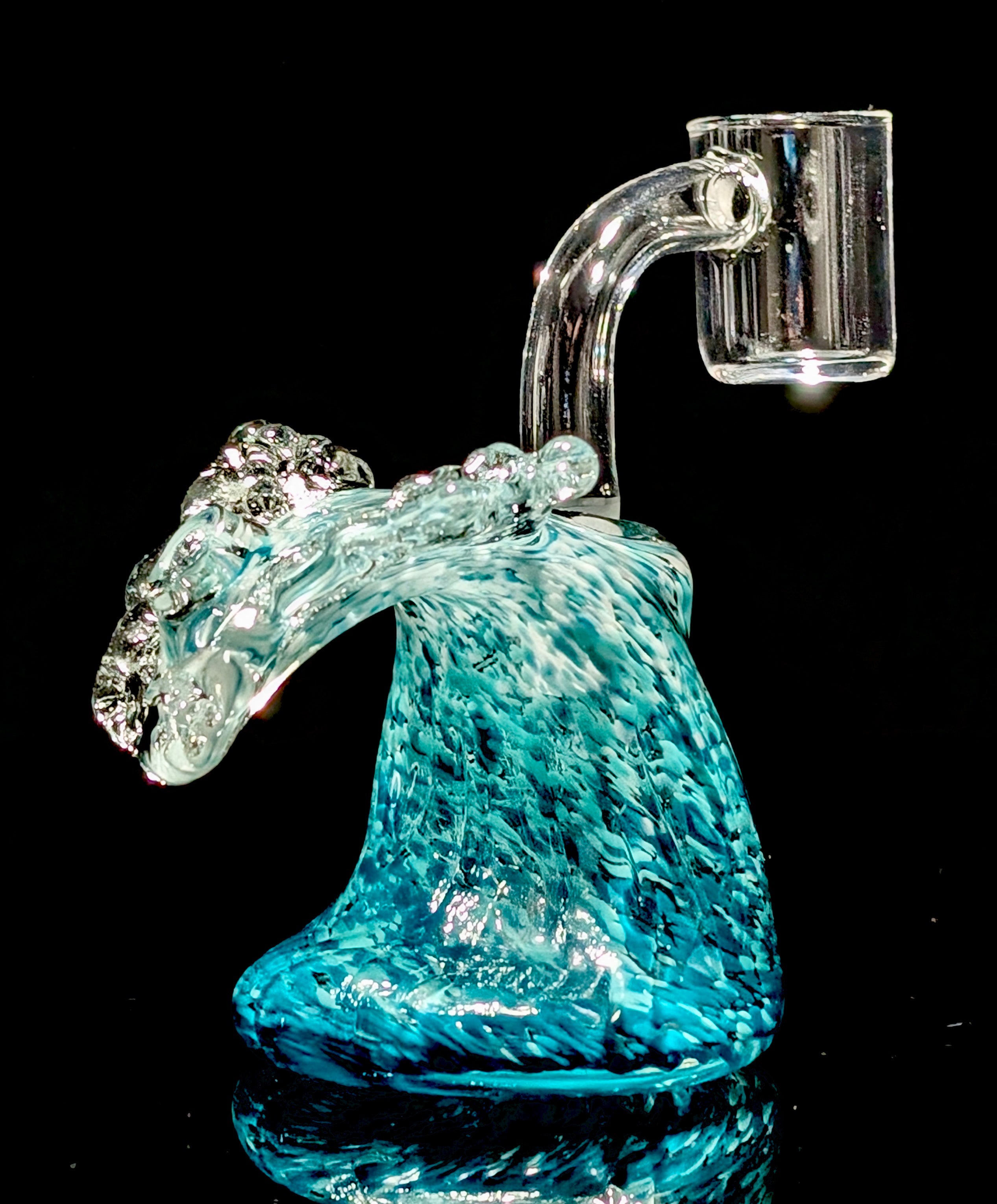 Black Sand Glass Micro Wave Rig