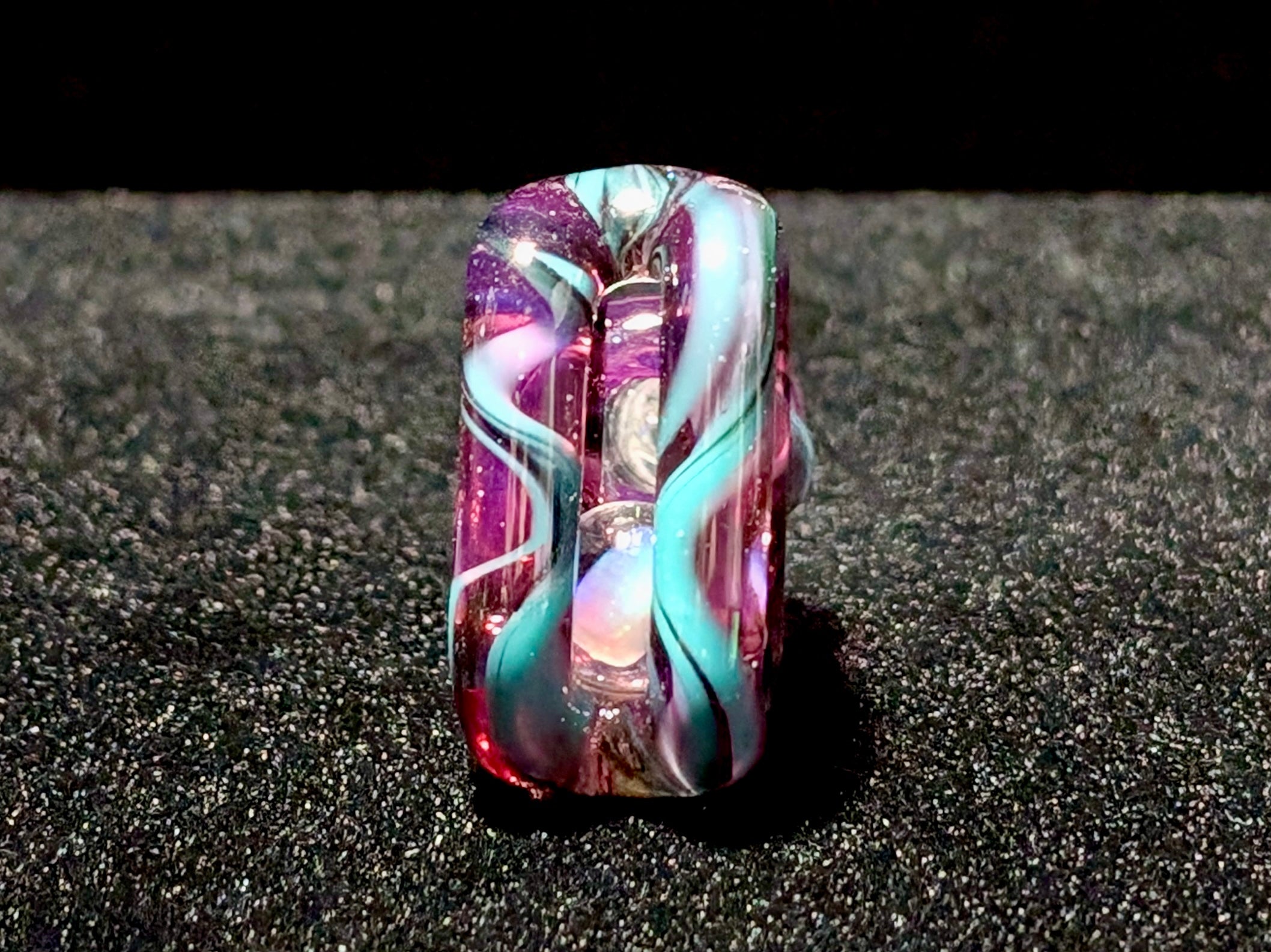 JNG Studios Rosaline, Aqua & Galaxy Black Puffco Peak Pro Joystick