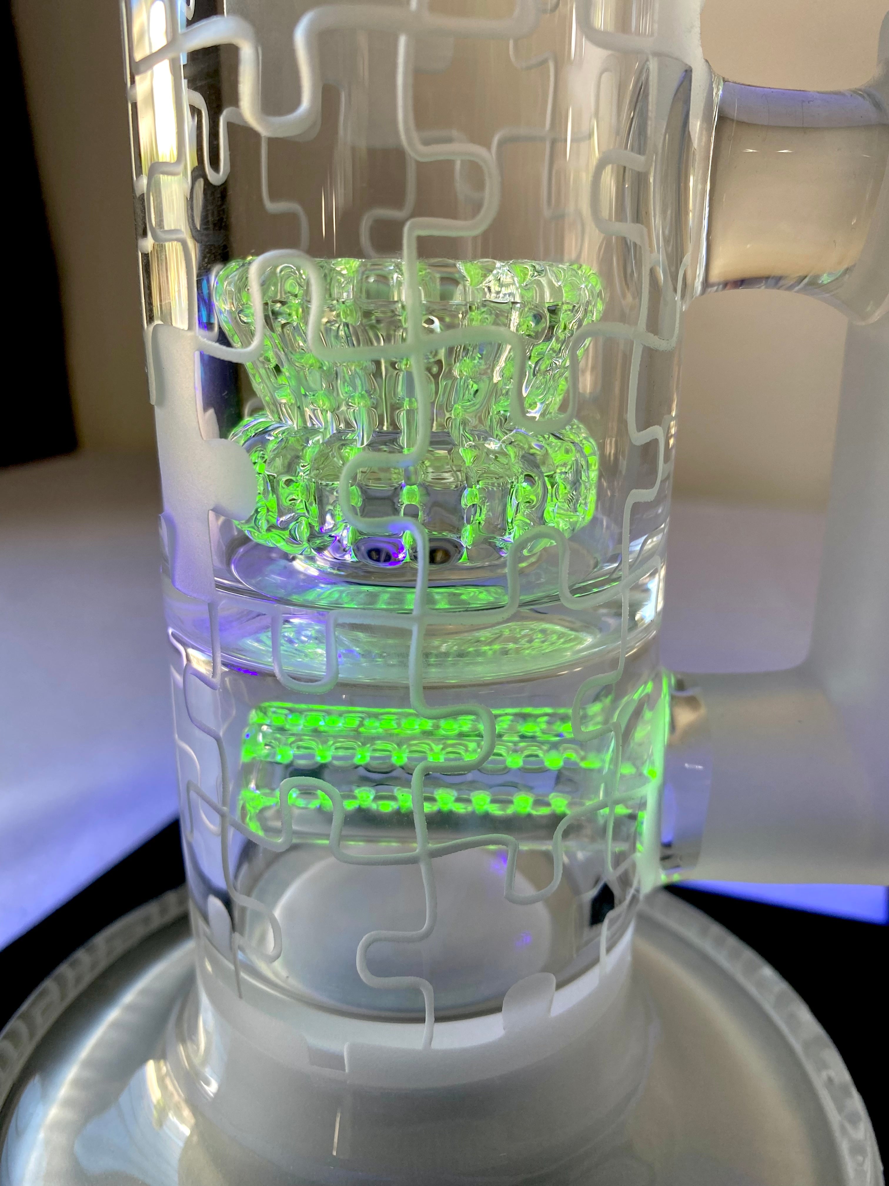 RAWLINS CUSTOM Sandblasted (By Lord Kramdar) 60mm Horizon Crown Tube w/ Extra Thick 18mm Blasted Slide