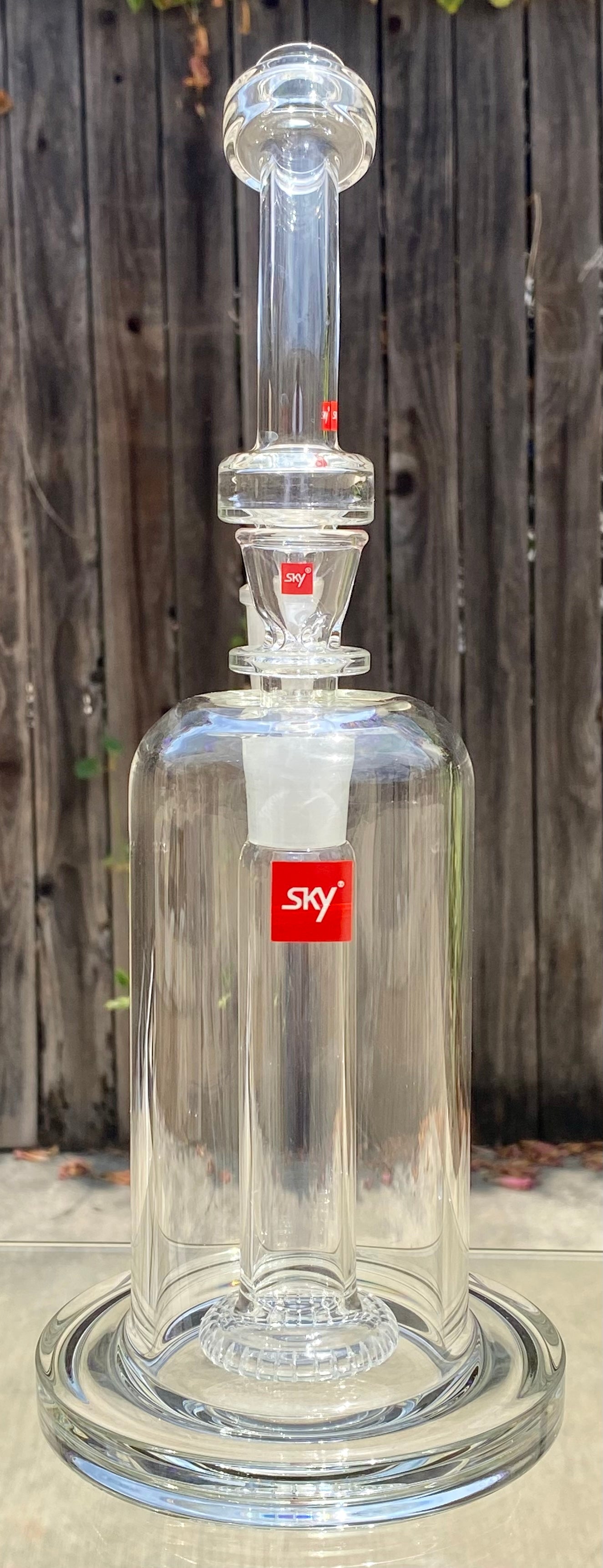 Sky Glass Lunar Bubbler, Rig Ash Catcher & Orbital Perk + 2 Extra Lunar Mouthpiece’s