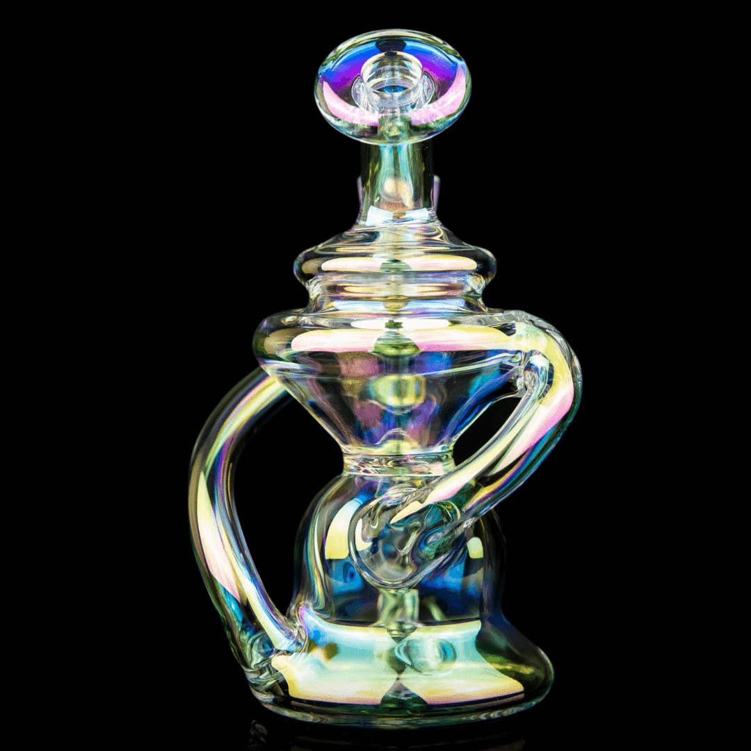 MJ Arsenal Hydra Mini Rig LE (Iriedescent) - TheSmokeyMcPotz Collection