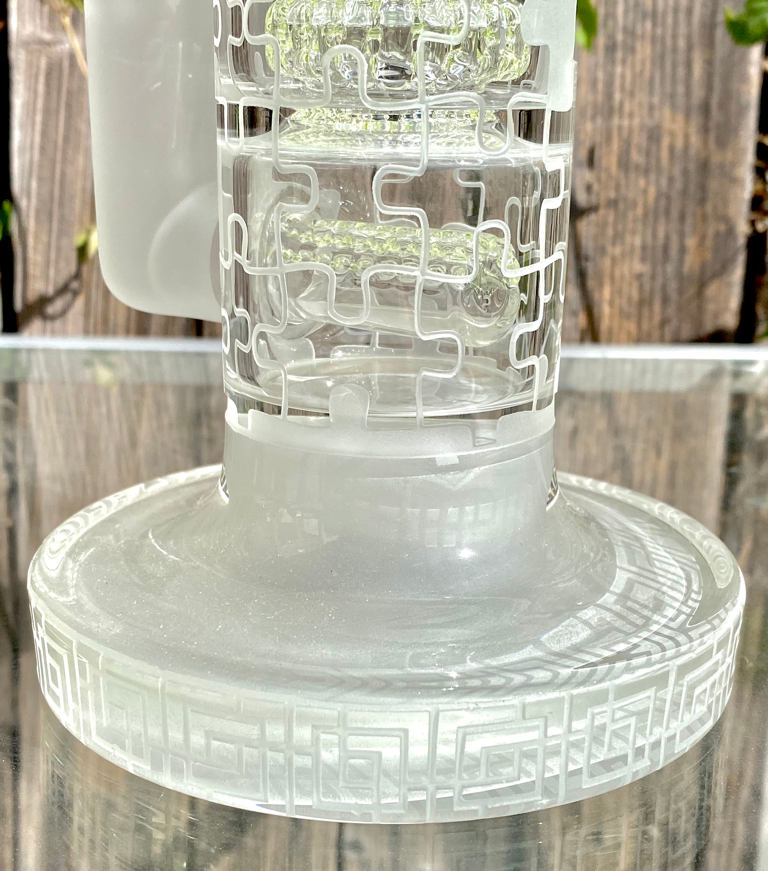 RAWLINS CUSTOM Sandblasted (By Lord Kramdar) 60mm Horizon Crown Tube w/ Extra Thick 18mm Blasted Slide