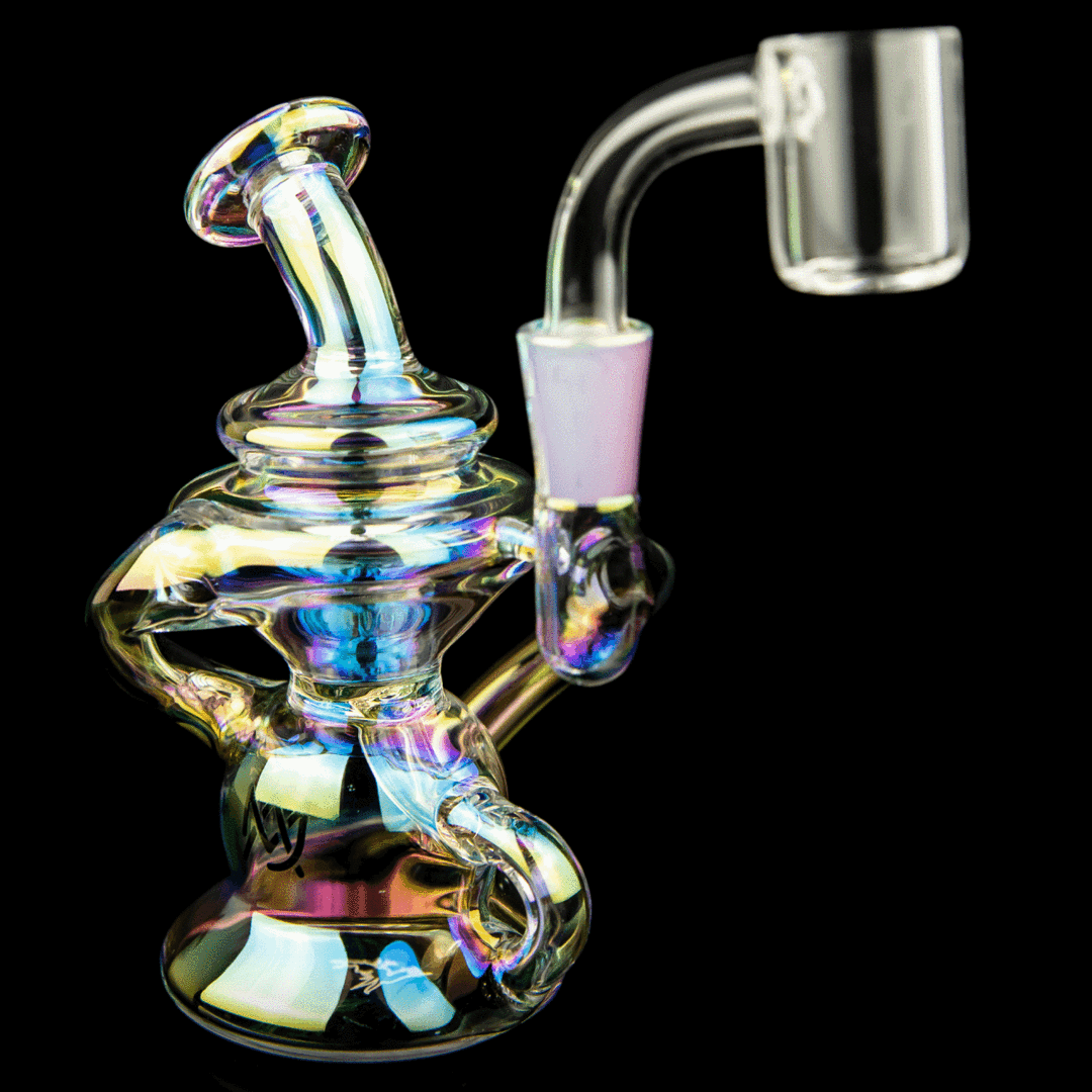 MJ Arsenal Hydra Mini Rig LE (Iriedescent) - TheSmokeyMcPotz Collection