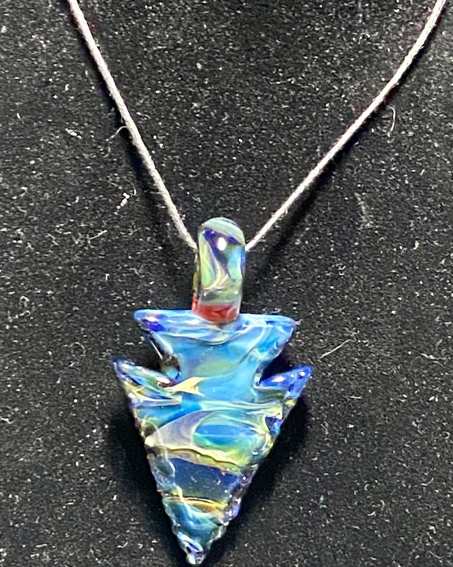 Elks That Run Camo Arrowhead Pendant #3 - TheSmokeyMcPotz Collection