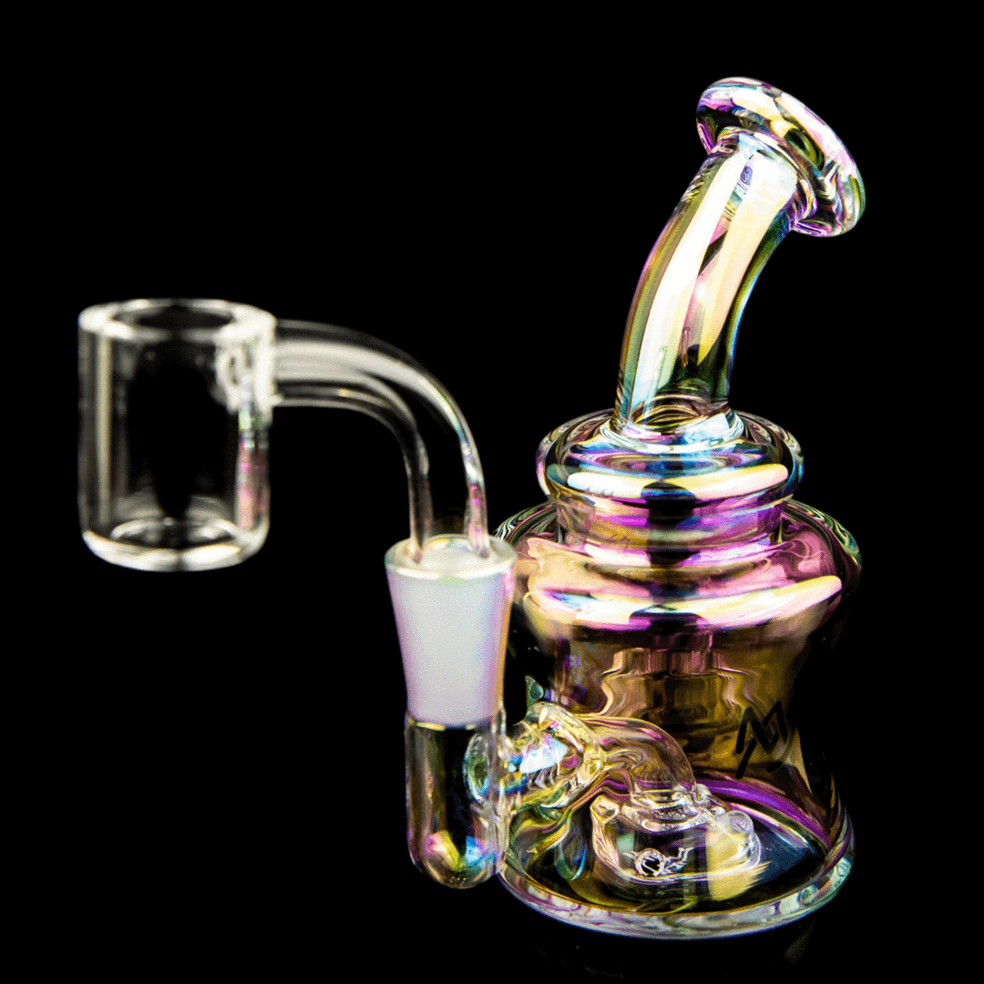 MJ Arsenal Jammer Mini Rig LE (Iriedescent) - TheSmokeyMcPotz Collection