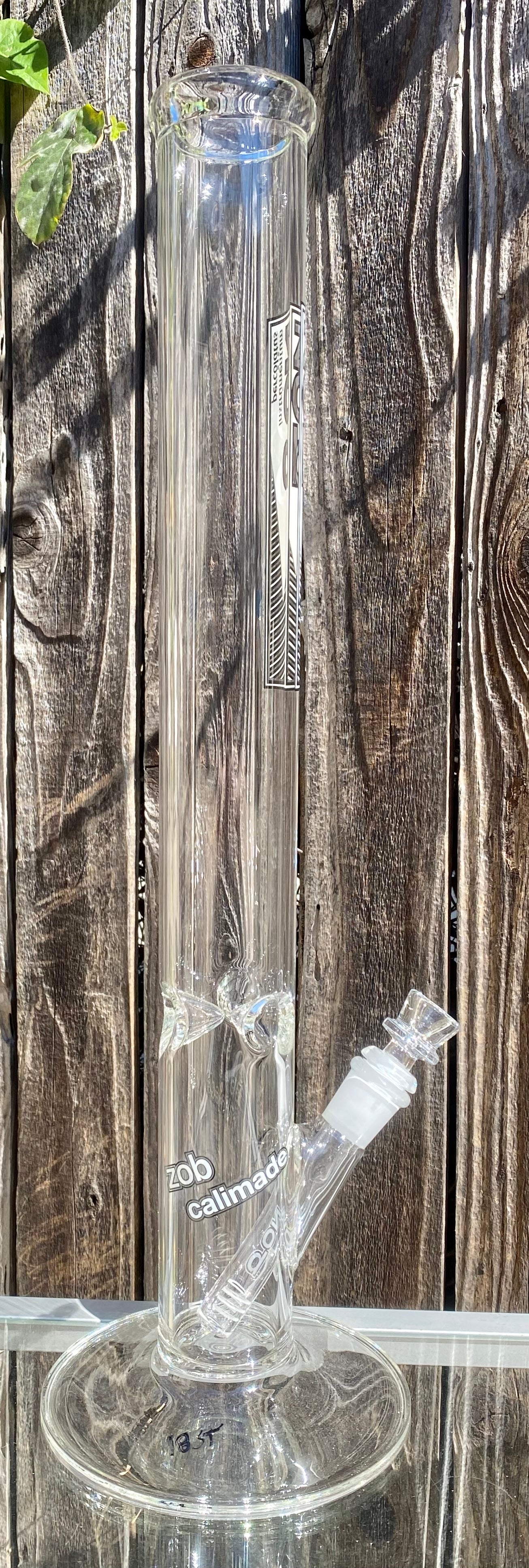 Zob 18 inch 9mm Straight Tube Black & White Label