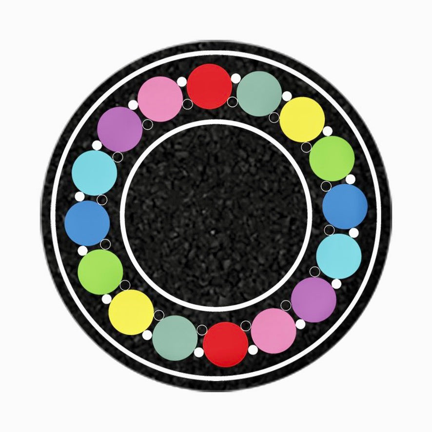 Karma Glass 8" Vibe Saver w/ full color print - TheSmokeyMcPotz Collection