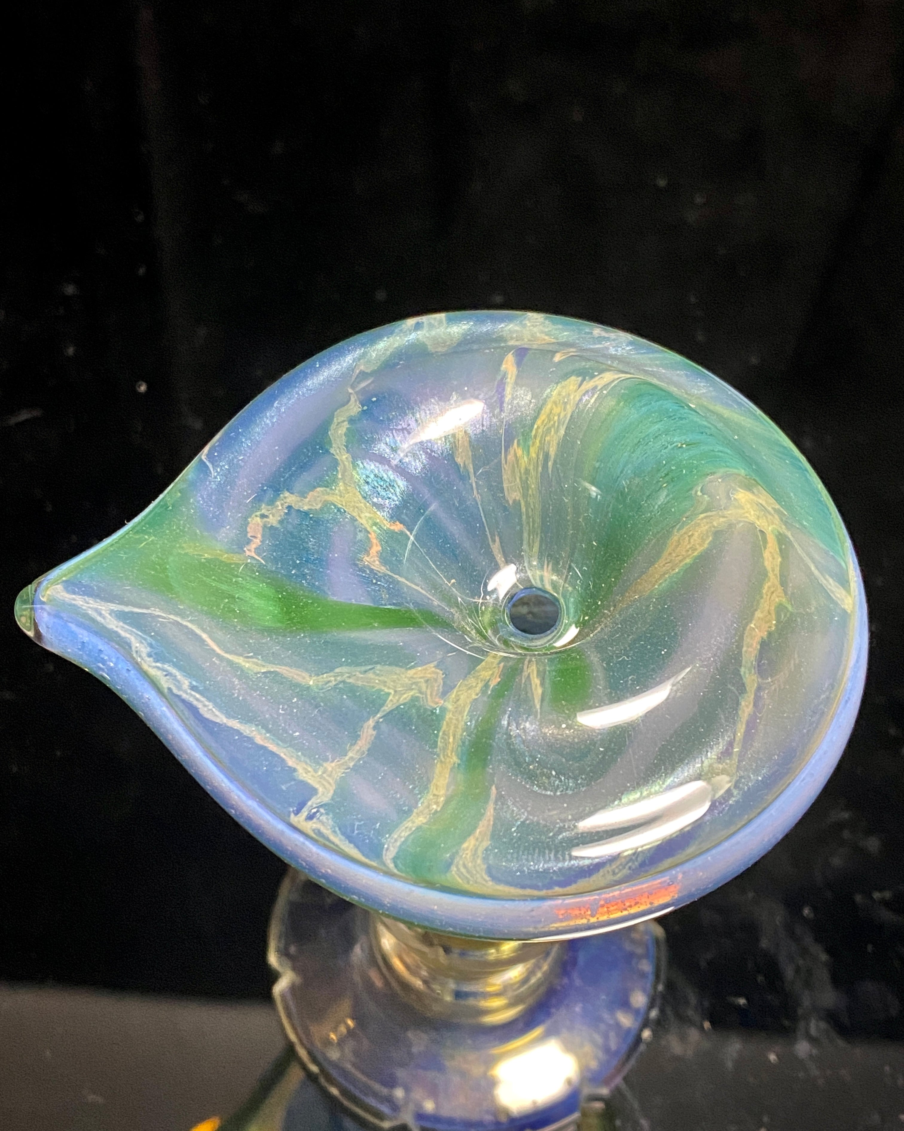 Jhanny Rise Saucer Bowl 14mm #4 - TheSmokeyMcPotz Collection