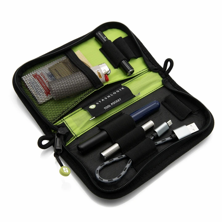 StashLogix Alma Olive Green - TheSmokeyMcPotz Collection