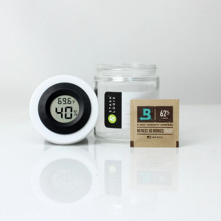 StashLogix Digital SmartJar SMALL - TheSmokeyMcPotz Collection 