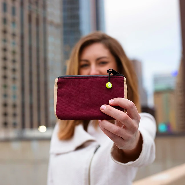 StashLogix Dotsero 3.0 Burgundy-Hemp - TheSmokeyMcPotz Collection