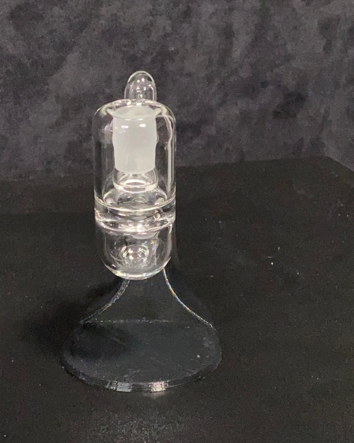 Solid State Concepts 14mm 45 Degree Dry Ash Catcher w- Stand - TheSmokeyMcPotz Collection