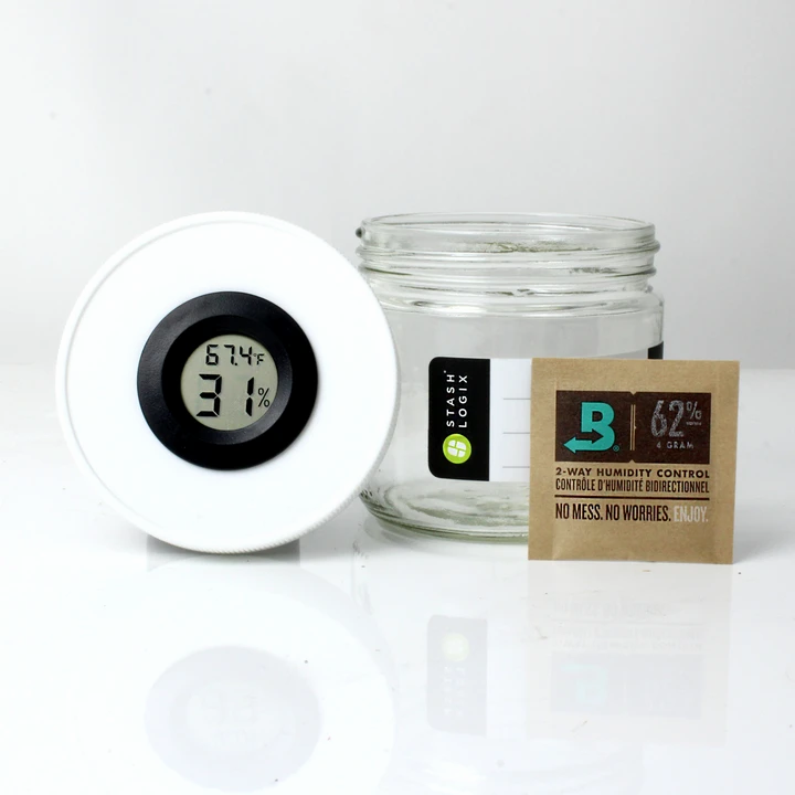 StashLogix Digital SmartJar LARGE - TheSmokeyMcPotz Collection