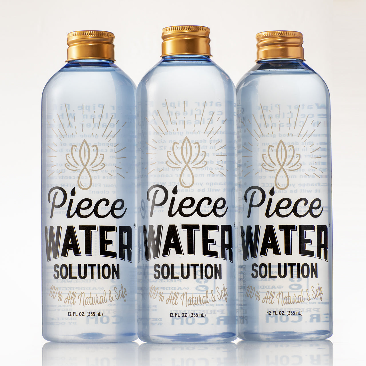Piece Water 12 Oz. 3 Pack - TheSmokeyMcPotz Collection