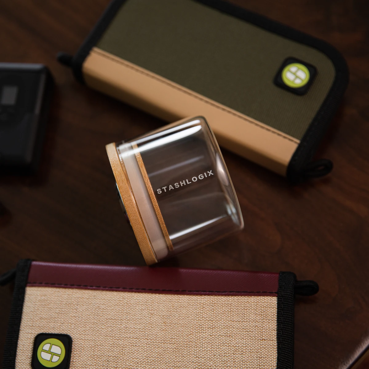 StashLogix Alma Burgundy-Hemp - TheSmokeyMcPotz Collection