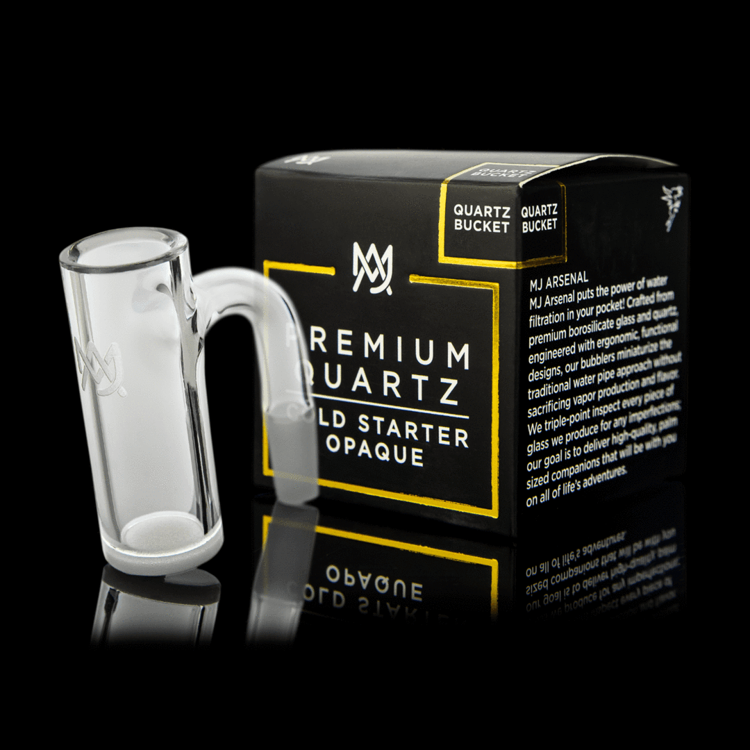 MJ Arsenal Premium Full Weld Cold Start Quartz Banger (Opaque) - TheSmokeyMcPotz Collection 