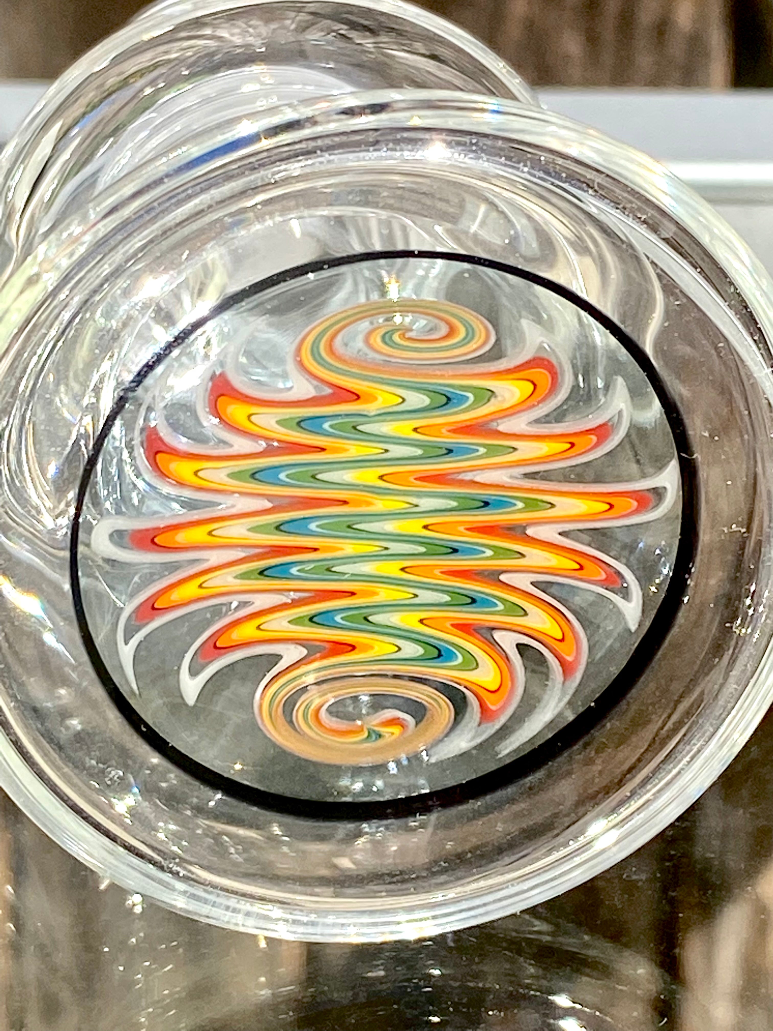 ILL Glass Zero Rise 14mm 90* Dry Catch w/ Worked Bottom