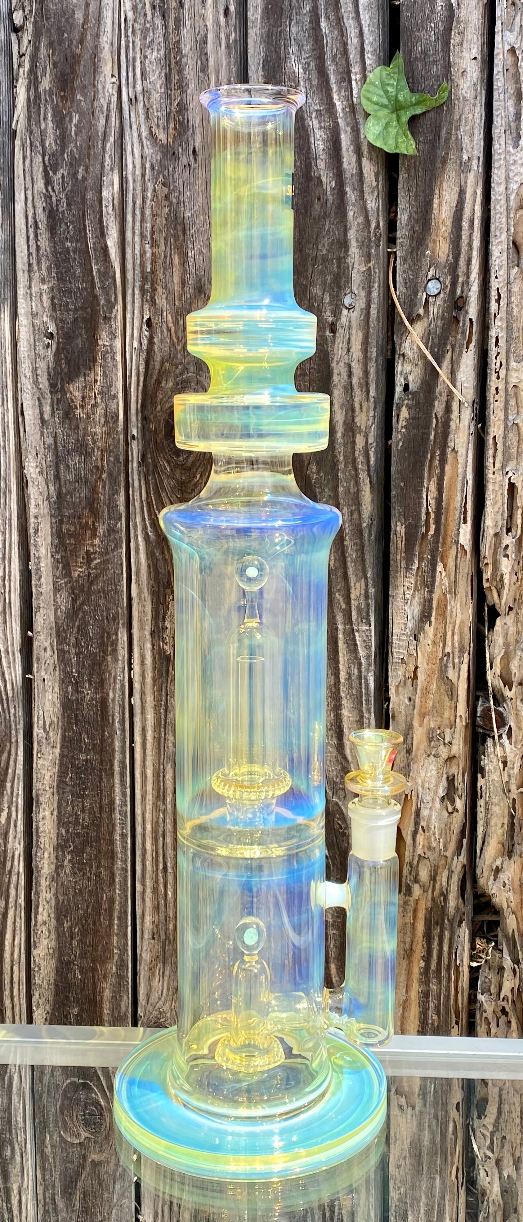 Sky Glass Silver Fumed Neutrino Straight Tube