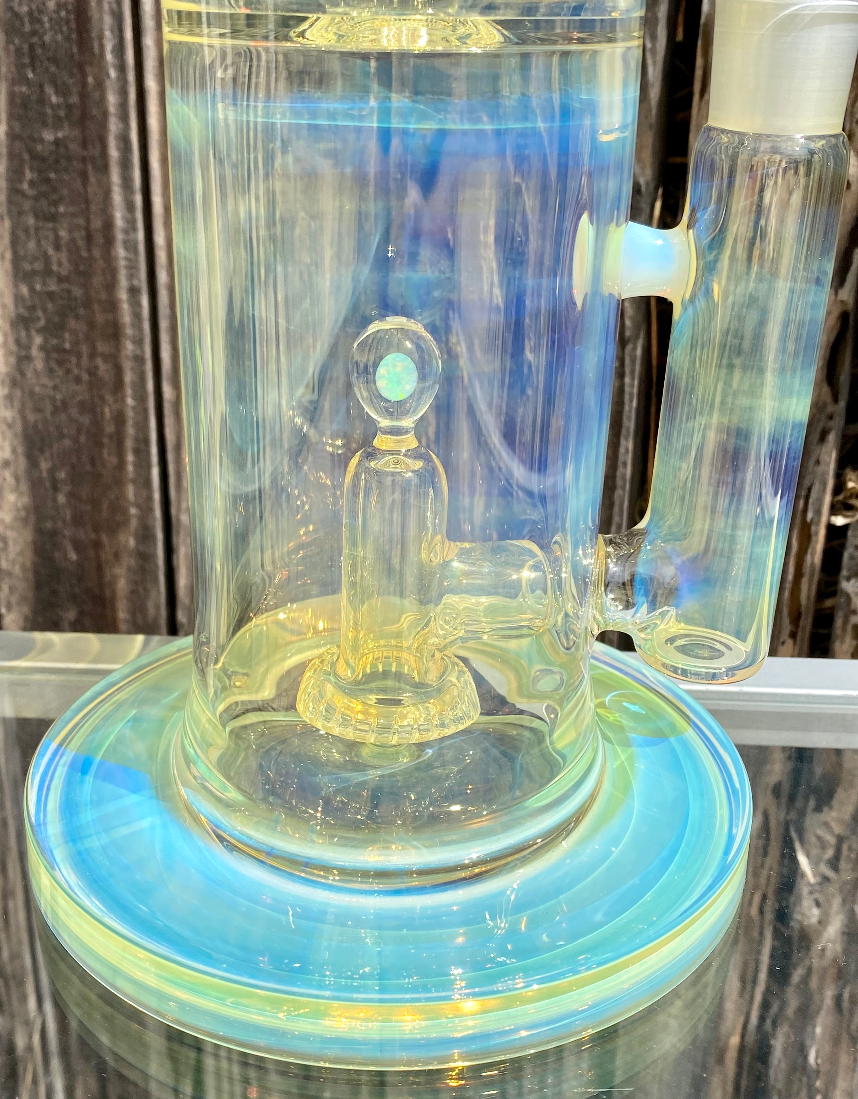 Sky Glass Silver Fumed Neutrino Straight Tube