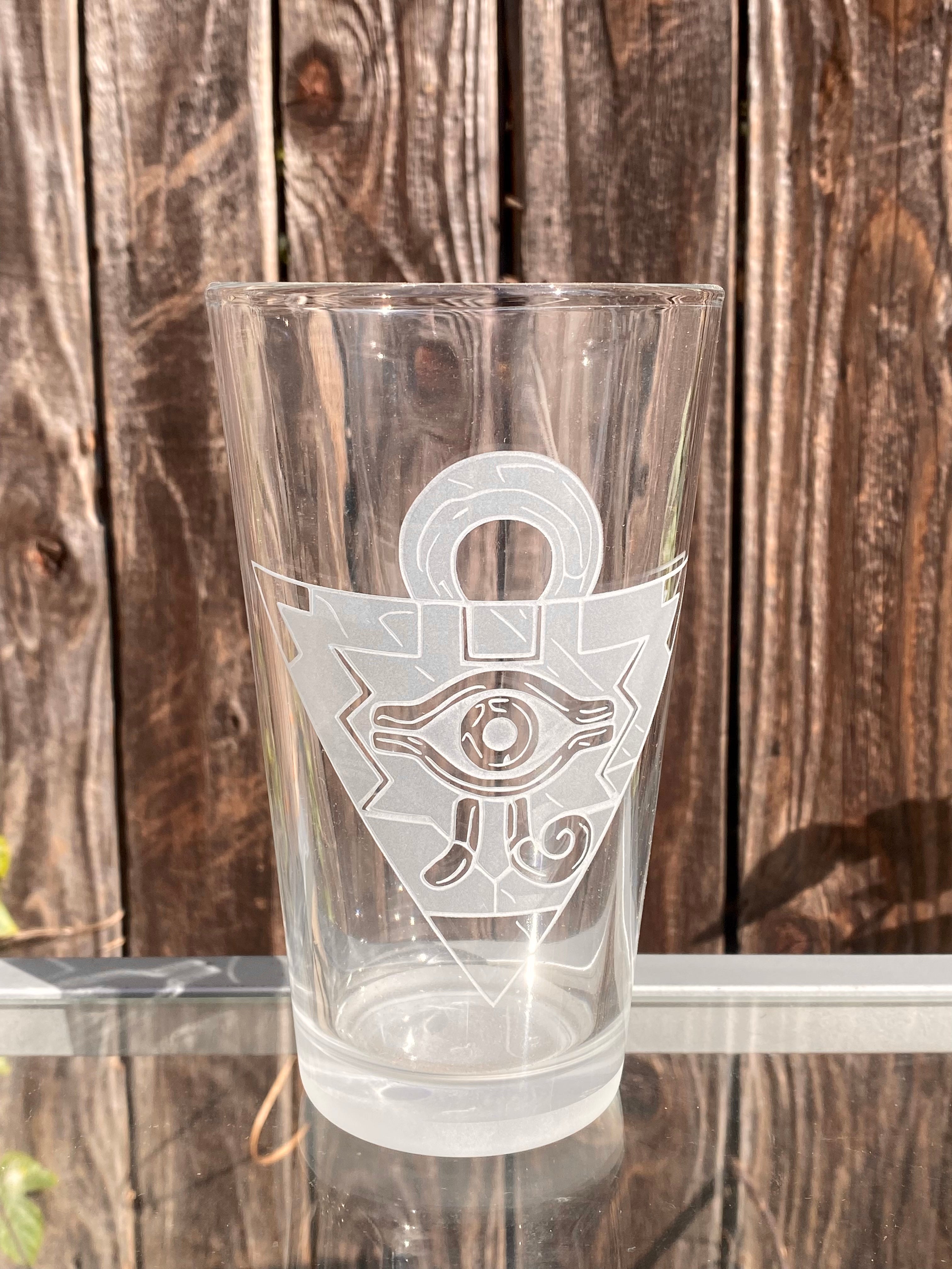 Lord Kramdar Blasted Pint Glass #4