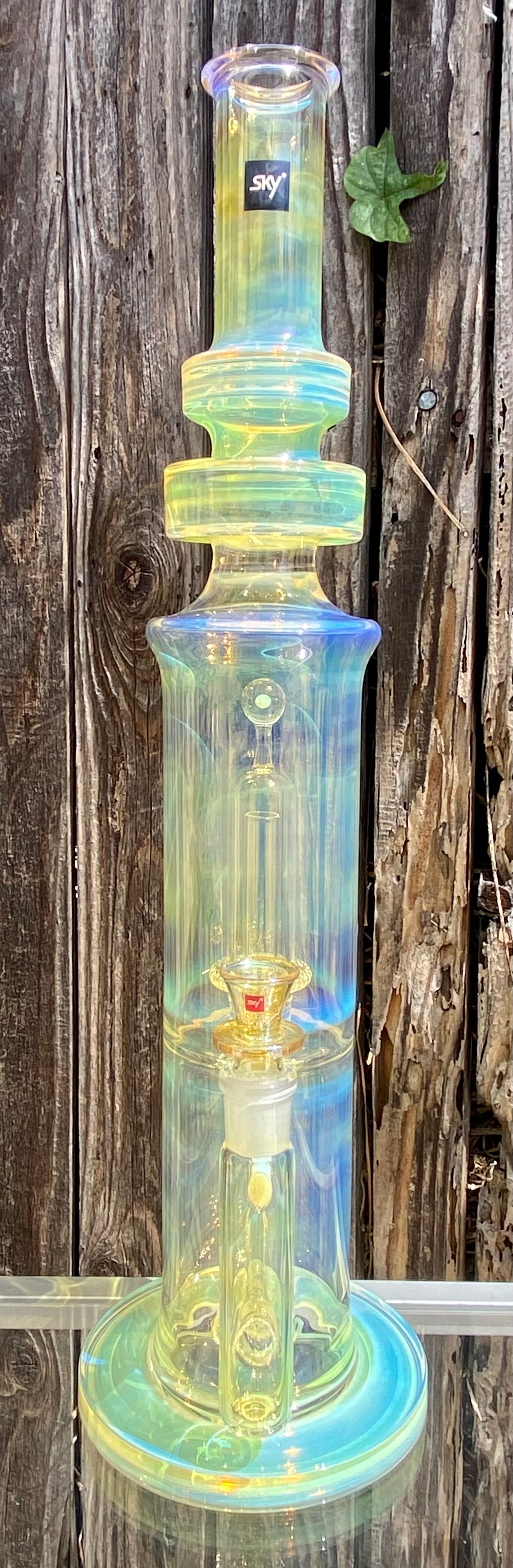 Sky Glass Silver Fumed Neutrino Straight Tube