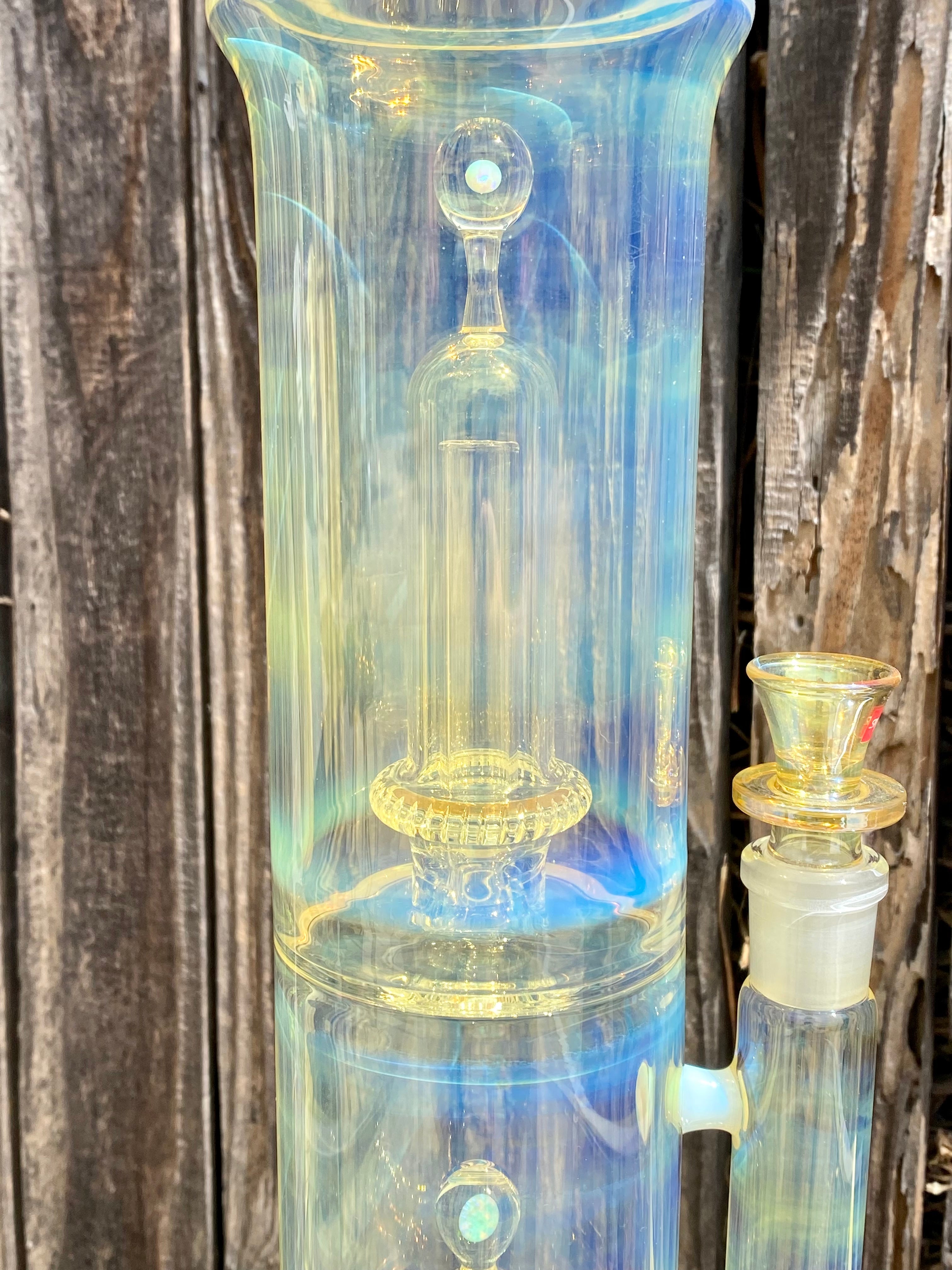 Sky Glass Silver Fumed Neutrino Straight Tube