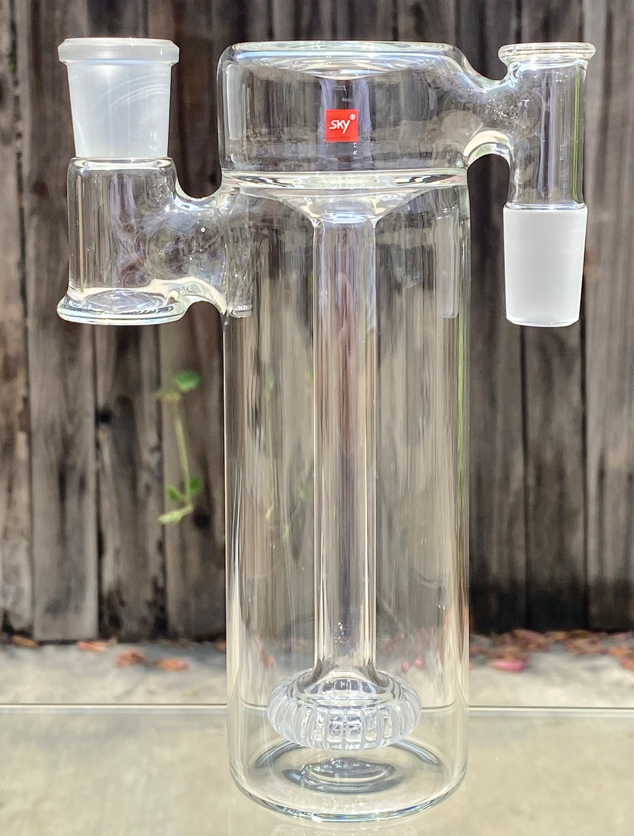 Sky Glass Lunar Bubbler, Rig Ash Catcher & Orbital Perk + 2 Extra Lunar Mouthpiece’s